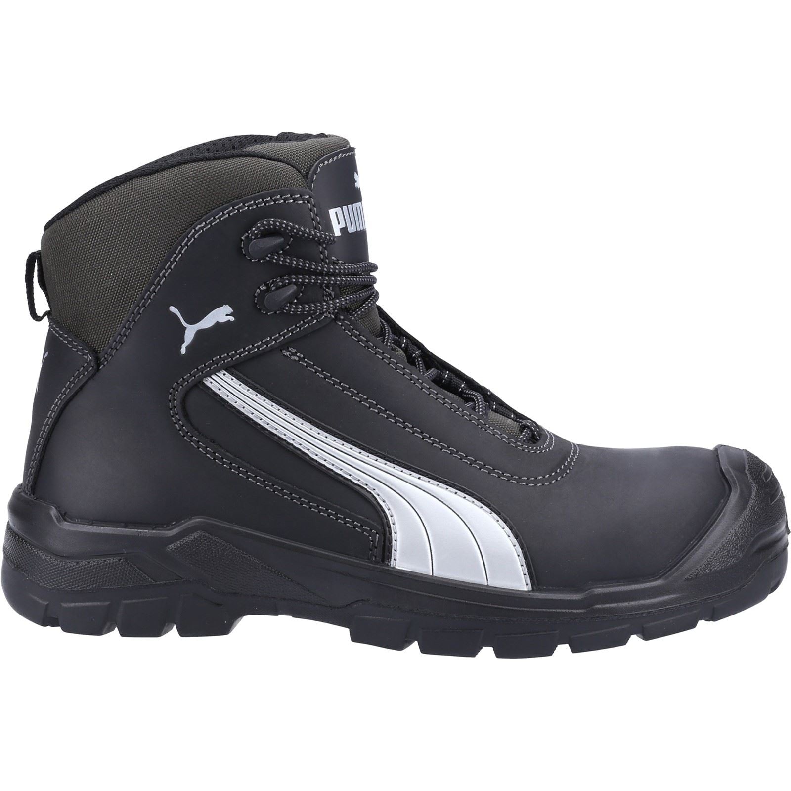 Puma Safety  Bottes De Sécurité Cascades Mid En Cuir Noir