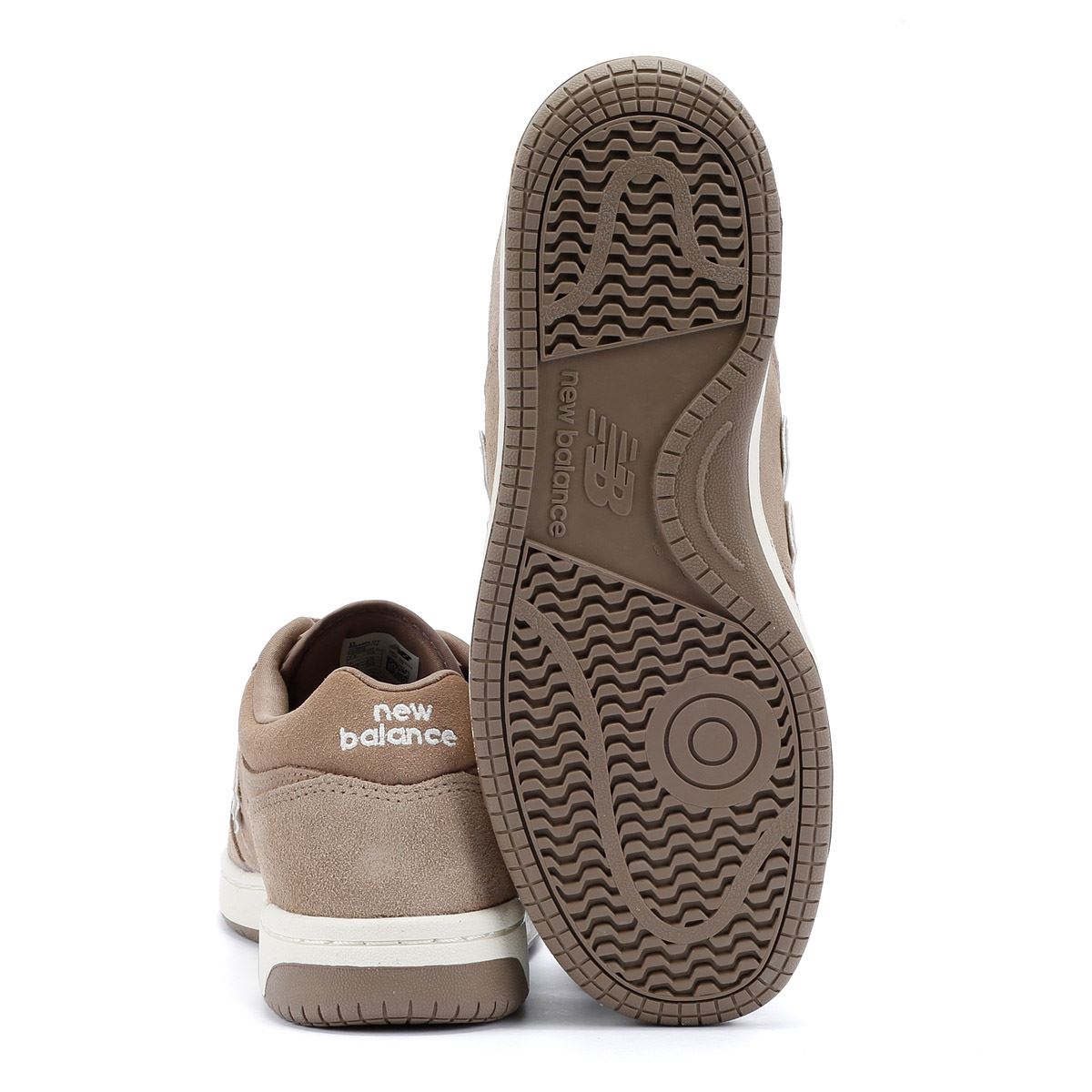 New Balance 480 Baskets en cuir champignon