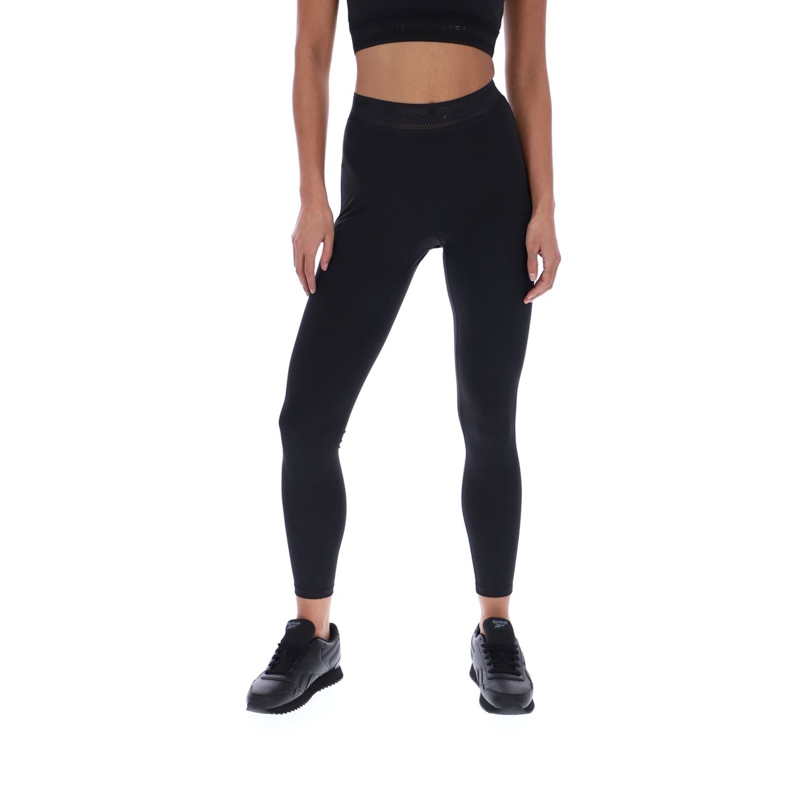 Ted Baker AURORA TBWLS2614 Leggings De Sport Noirs En Polyester Pour Femmes