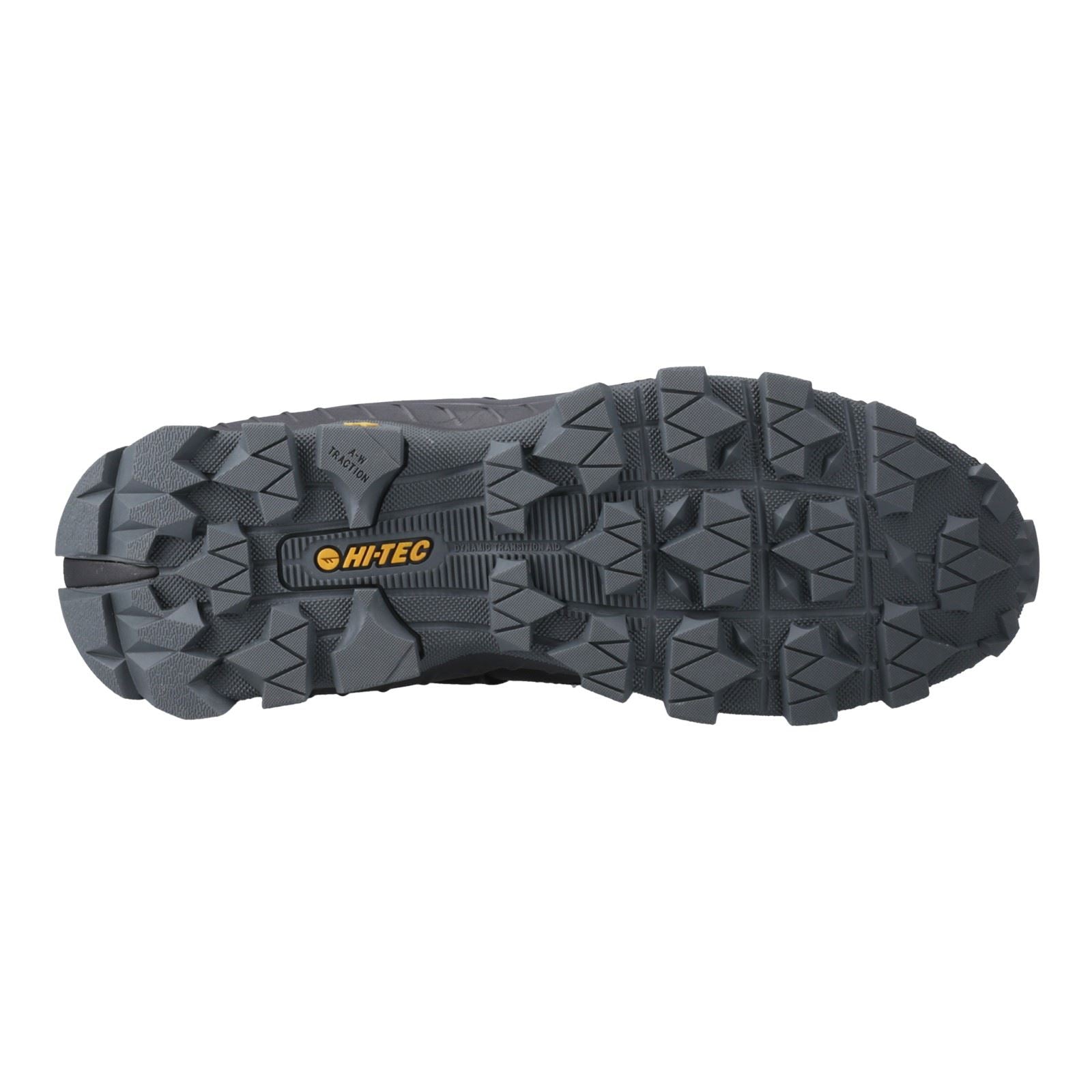 Hi-Tec Rainier Chaussures De Randonnée Noires Pour Homme En Polyester