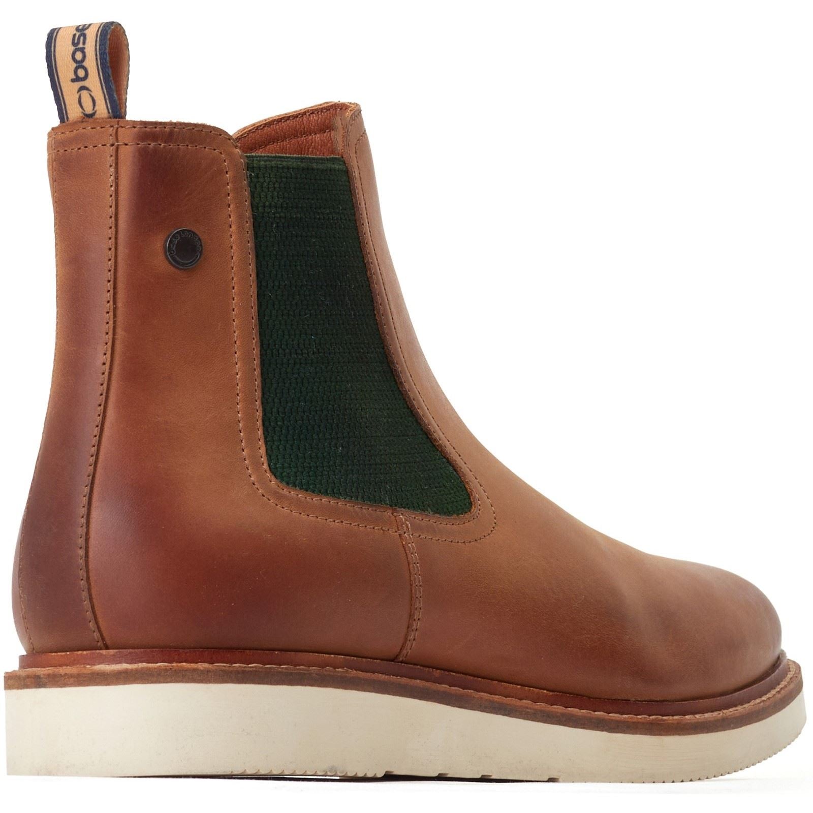 Base London Wynn Bottes En Cuir Pour Homme Marron Clair