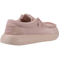 HEYDUDE Wendy COMF Chaussures Mocassins Femme Rose Poudré En Suède