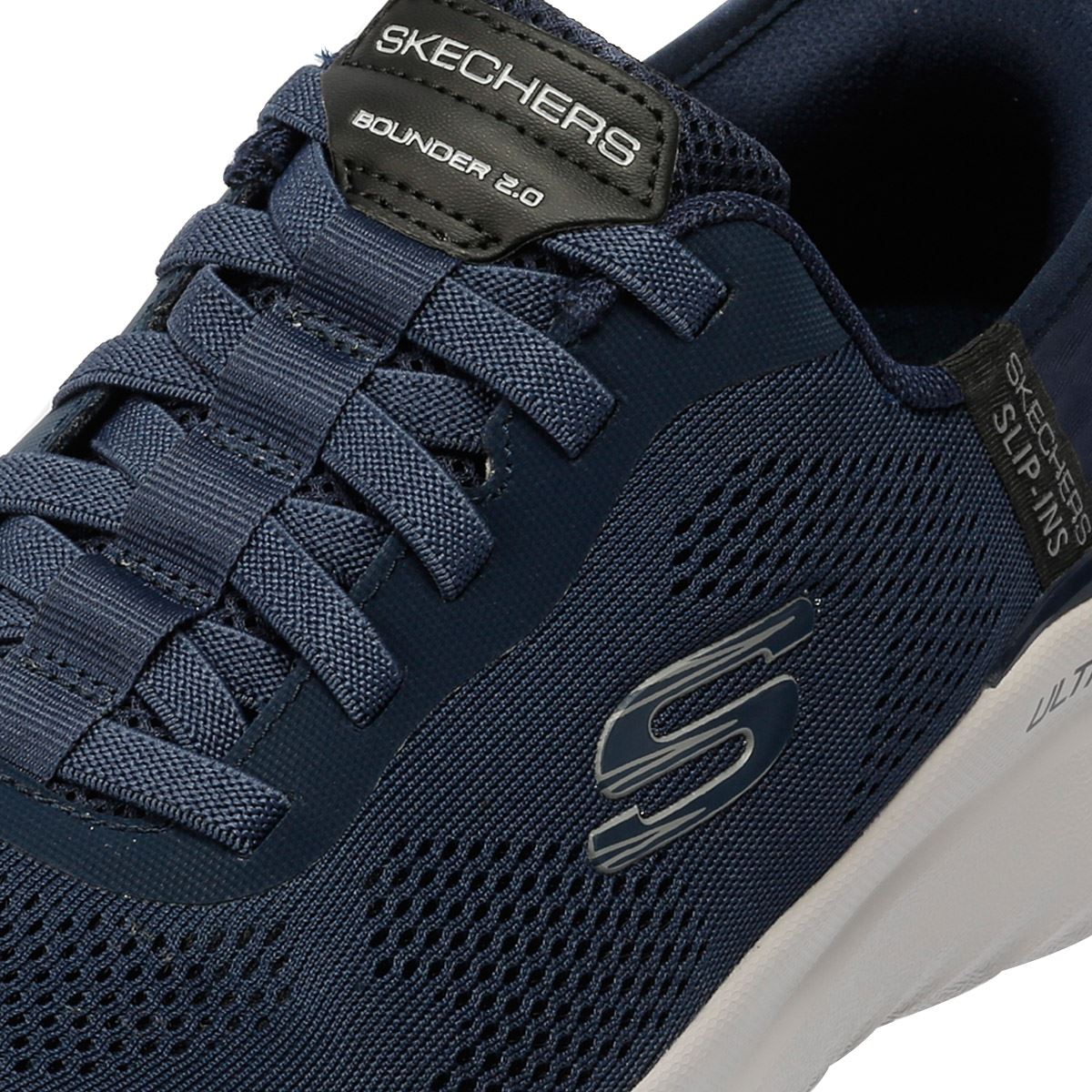 Skechers Bounder 2.0 Emerged Sneakers Bleues Pour Hommes