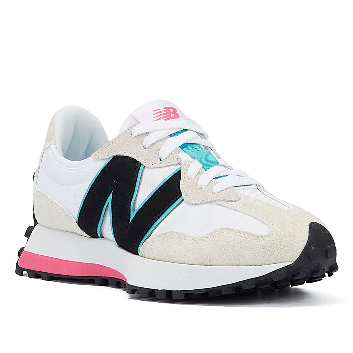 New Balance 327 Baskets Pour Femmes Rose/Bleu Turquoise