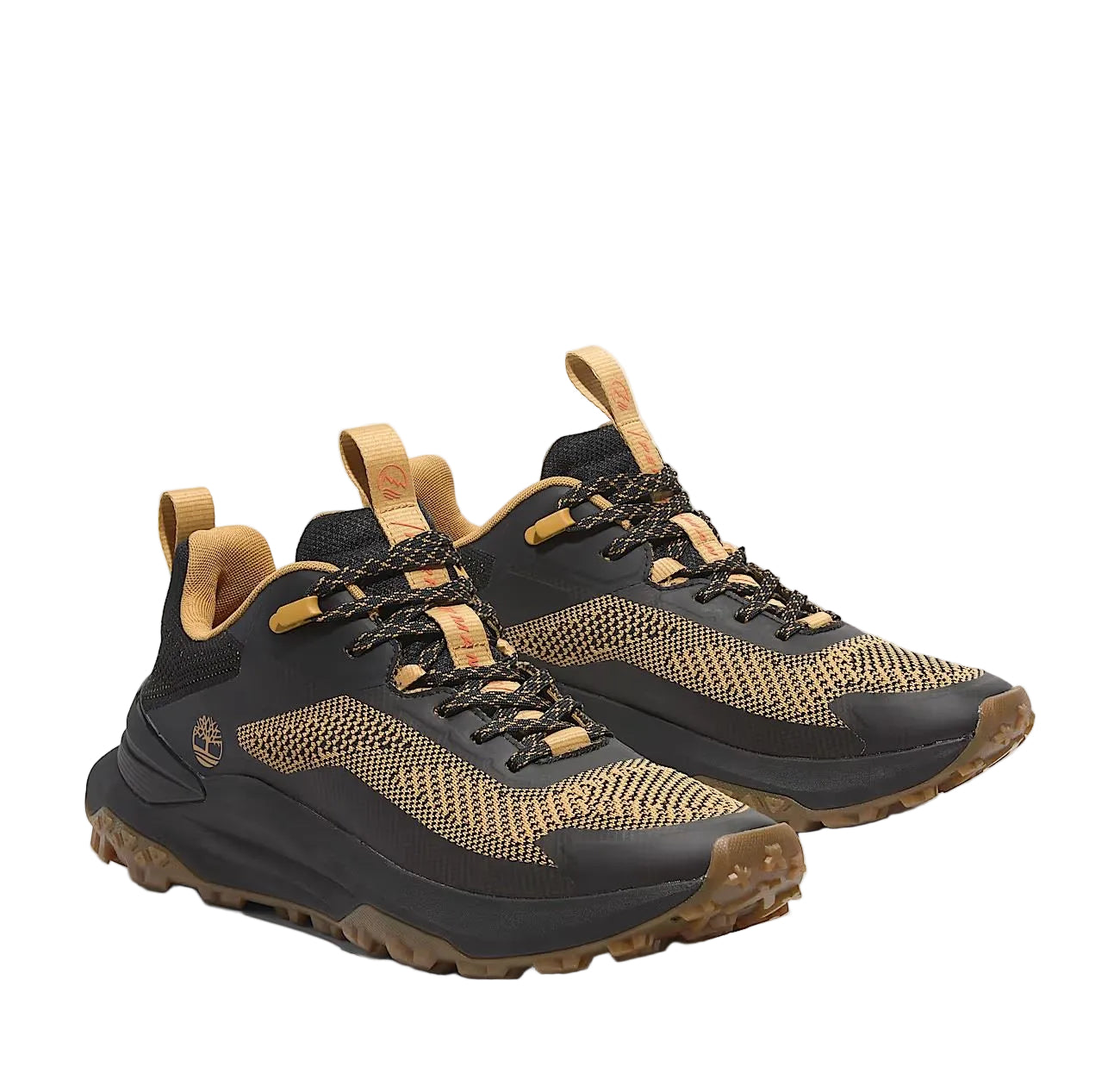 Timberland Motion Access Low Lace Baskets Noires En Cuir Pour Hommes