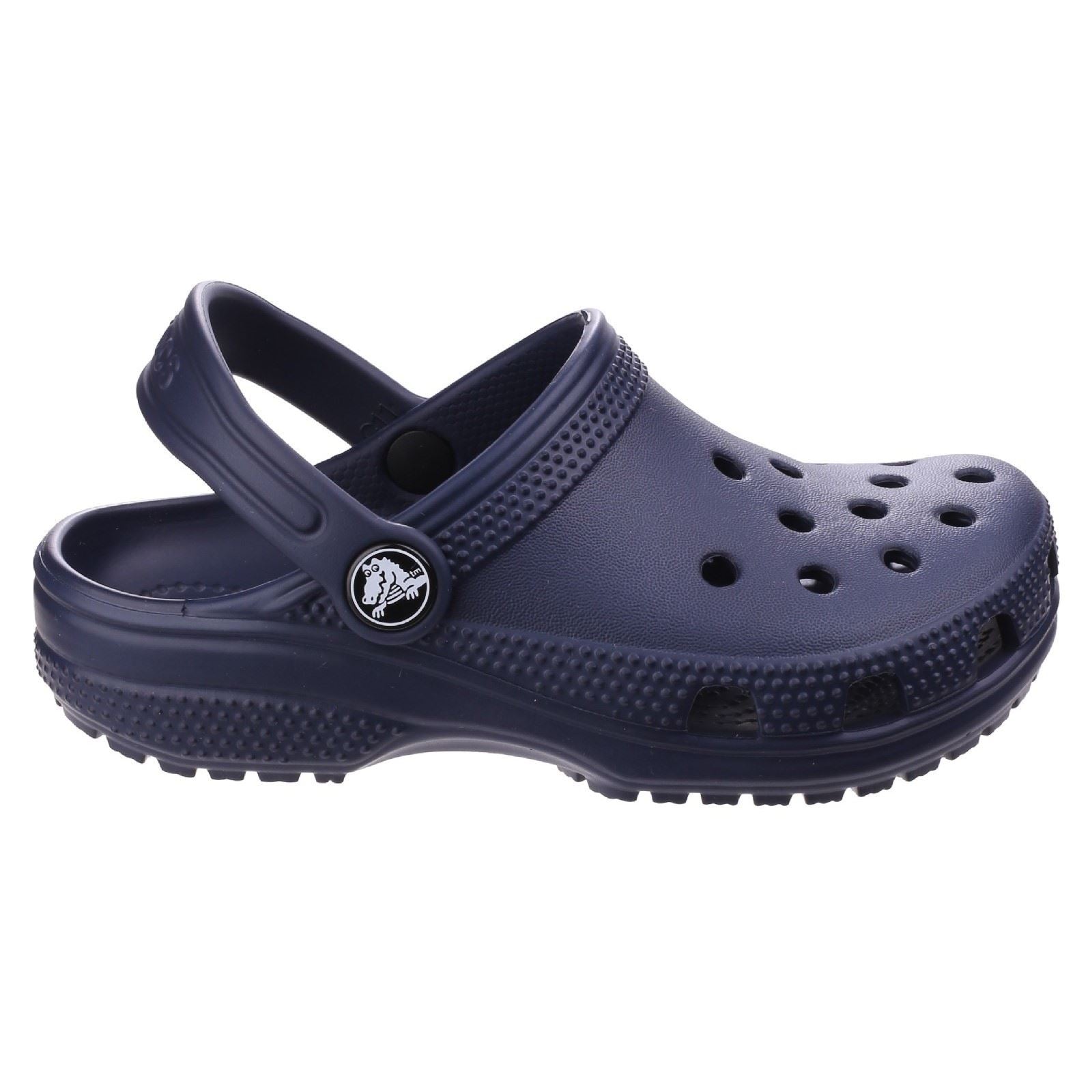 Crocs Toddler Classic Mocassins En Thermoplastique Bleu Marine