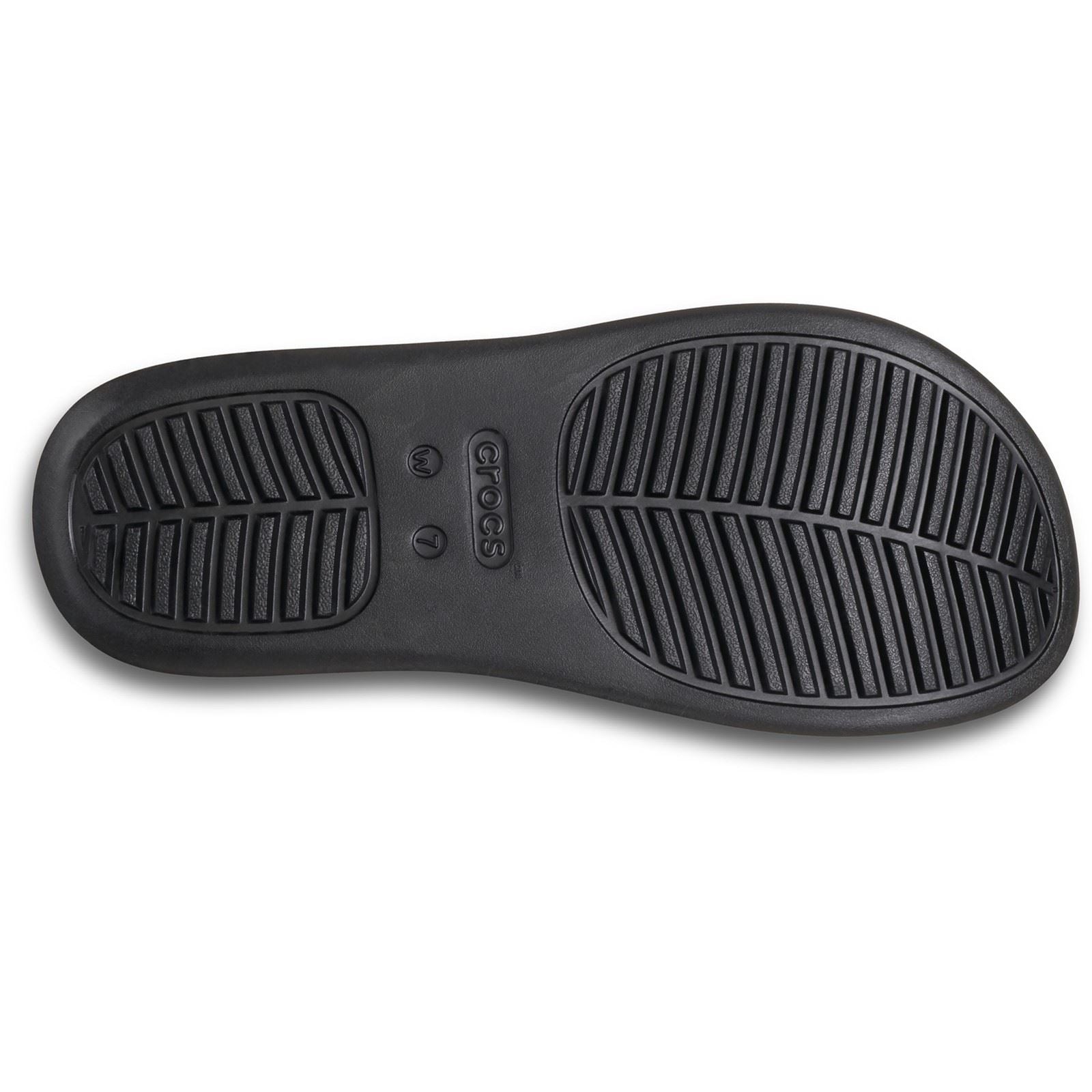 Crocs Getaway Platform Sandales Noires Pour Femme En Thermoplastique