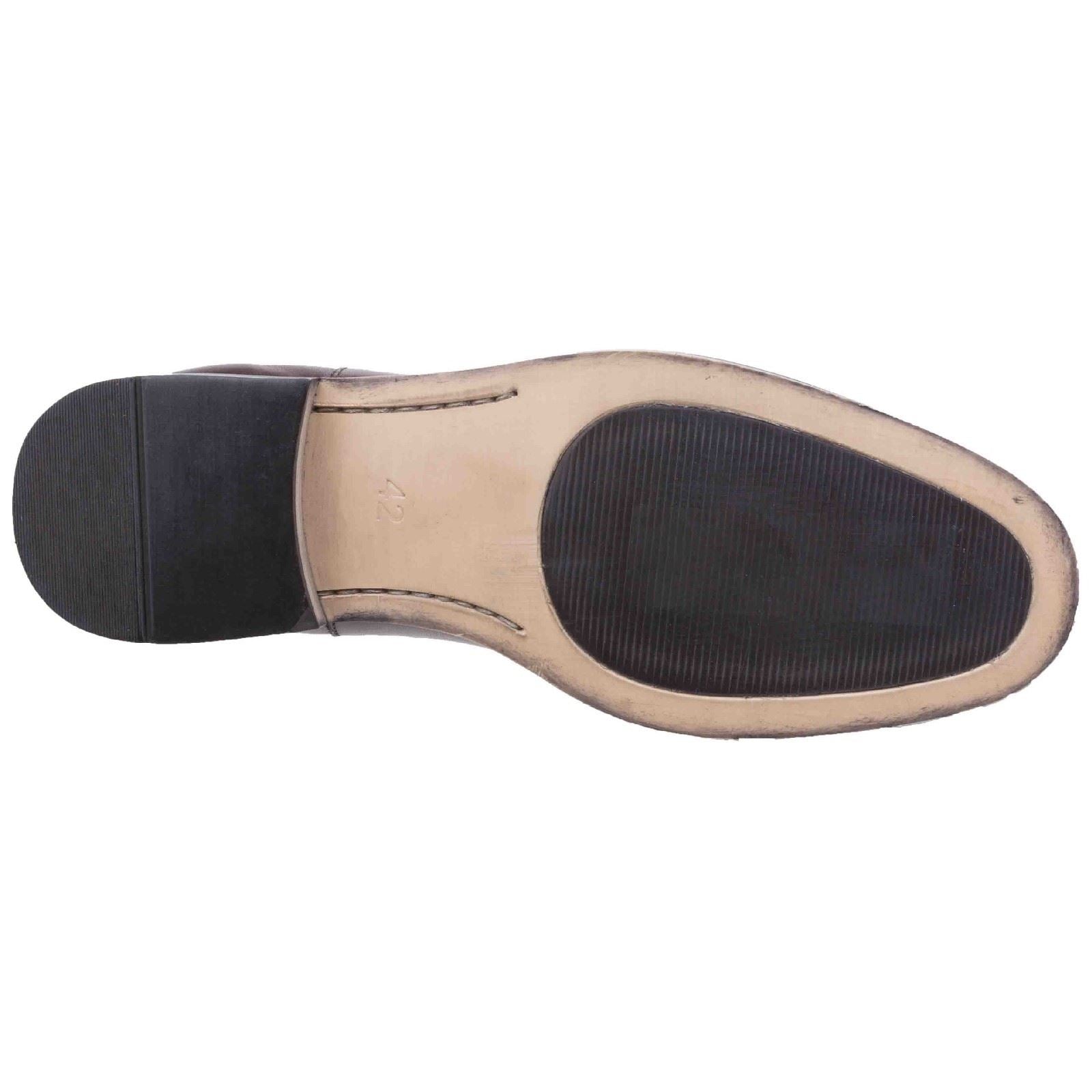 Cotswold Corsham Bottes En Cuir Pour Hommes De Couleur Marron Foncé