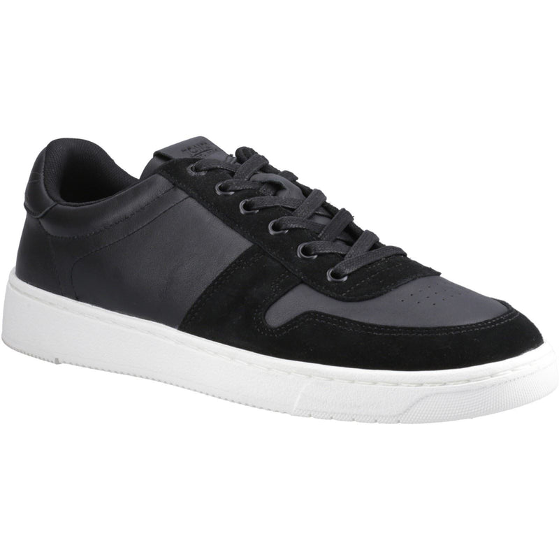 TOMS TRVL Lite Court Baskets Noires En Cuir Pour Hommes