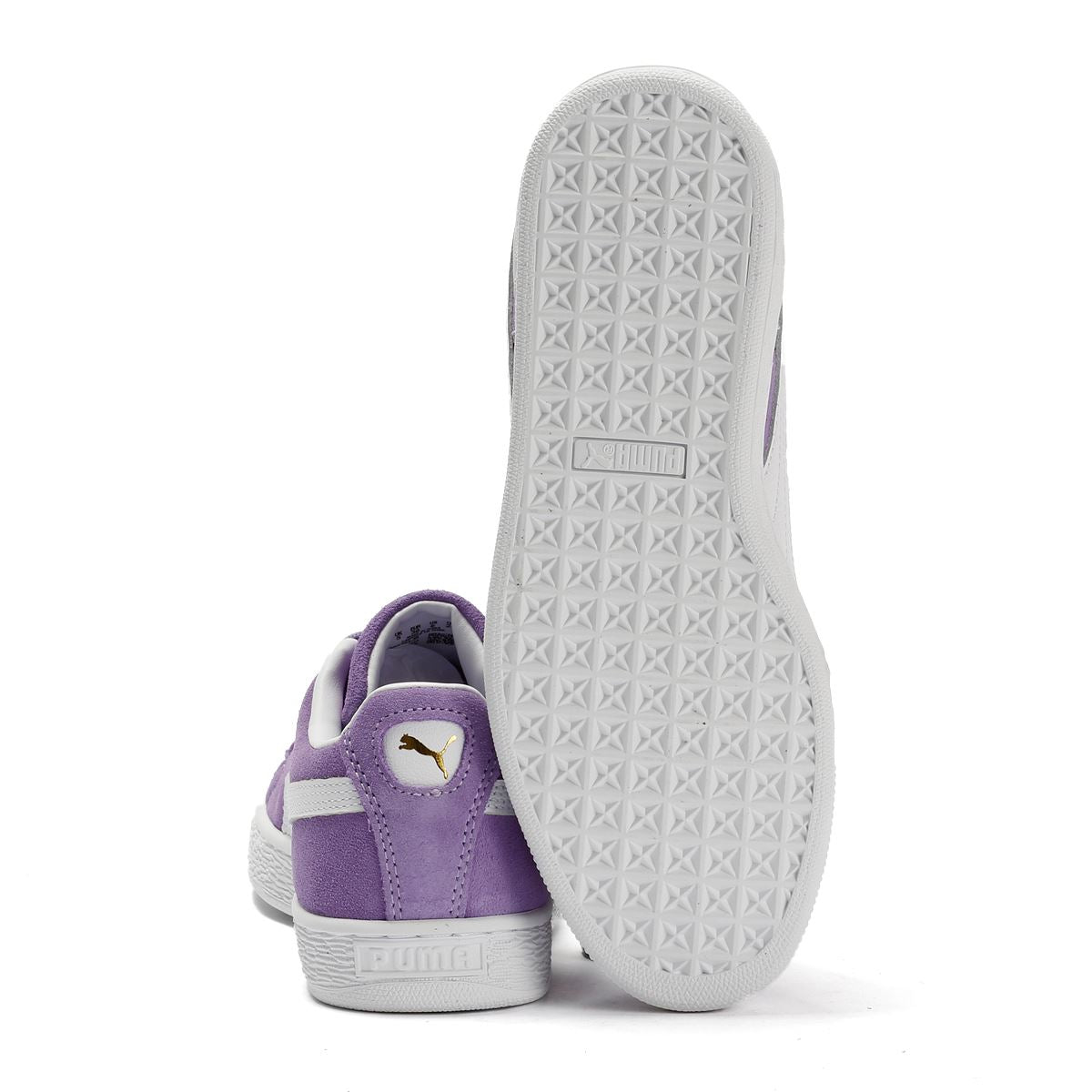 Puma Suede Classic Baskets Violettes Pour Femmes Suede