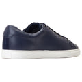 Base London Tucker Chaussures De Sport Pour Homme En Cuir Bleu Marine