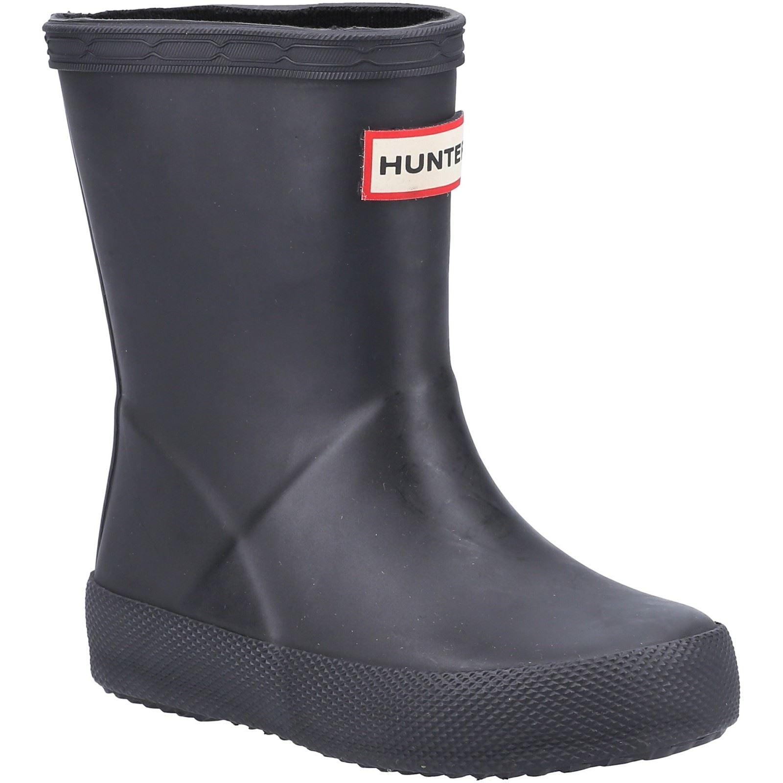 Hunter Kids First Boot Bottes En Caoutchouc Noires Wellington