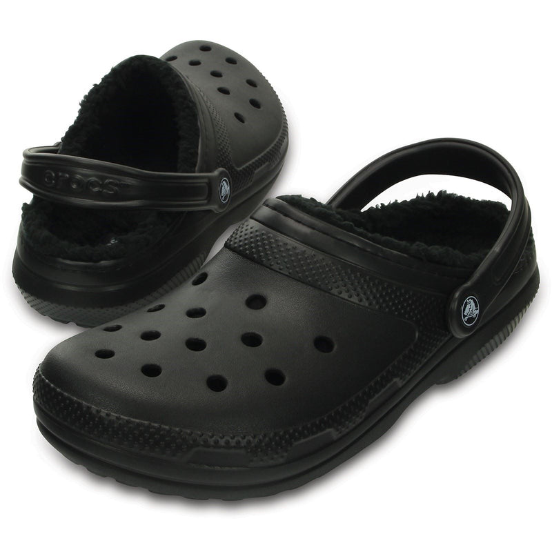 Crocs Classic Lined Crocs Classic Lined sabots noirs en thermoplastique