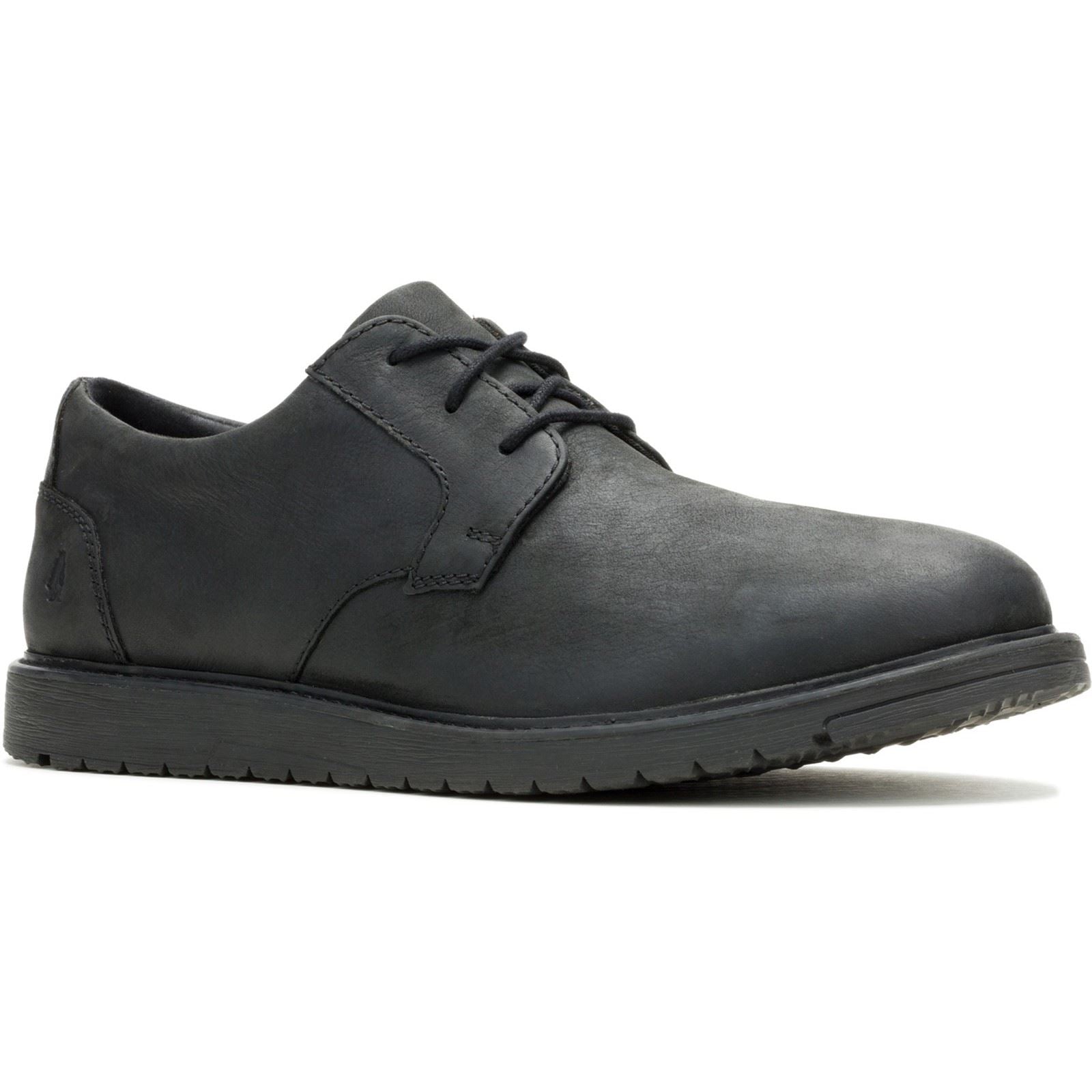 Hush Puppies JENSON MUDDY RIVER Chaussures Oxford Noires Pour Hommes En Cuir