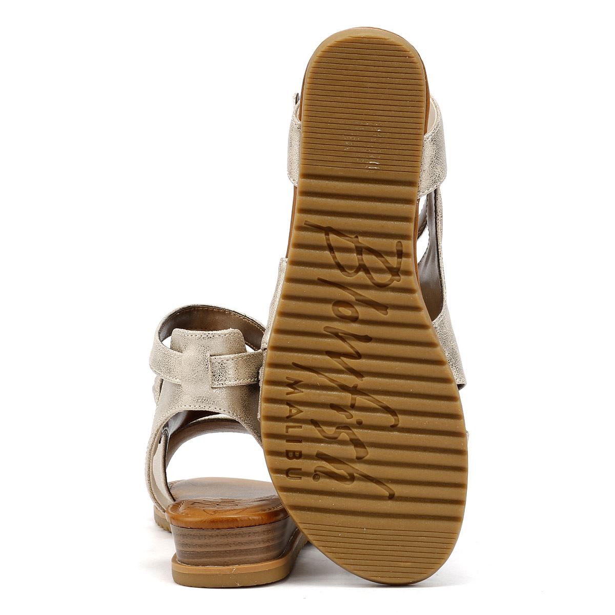 Blowfish Malibu Balana Sandales Dorées Pour Femmes