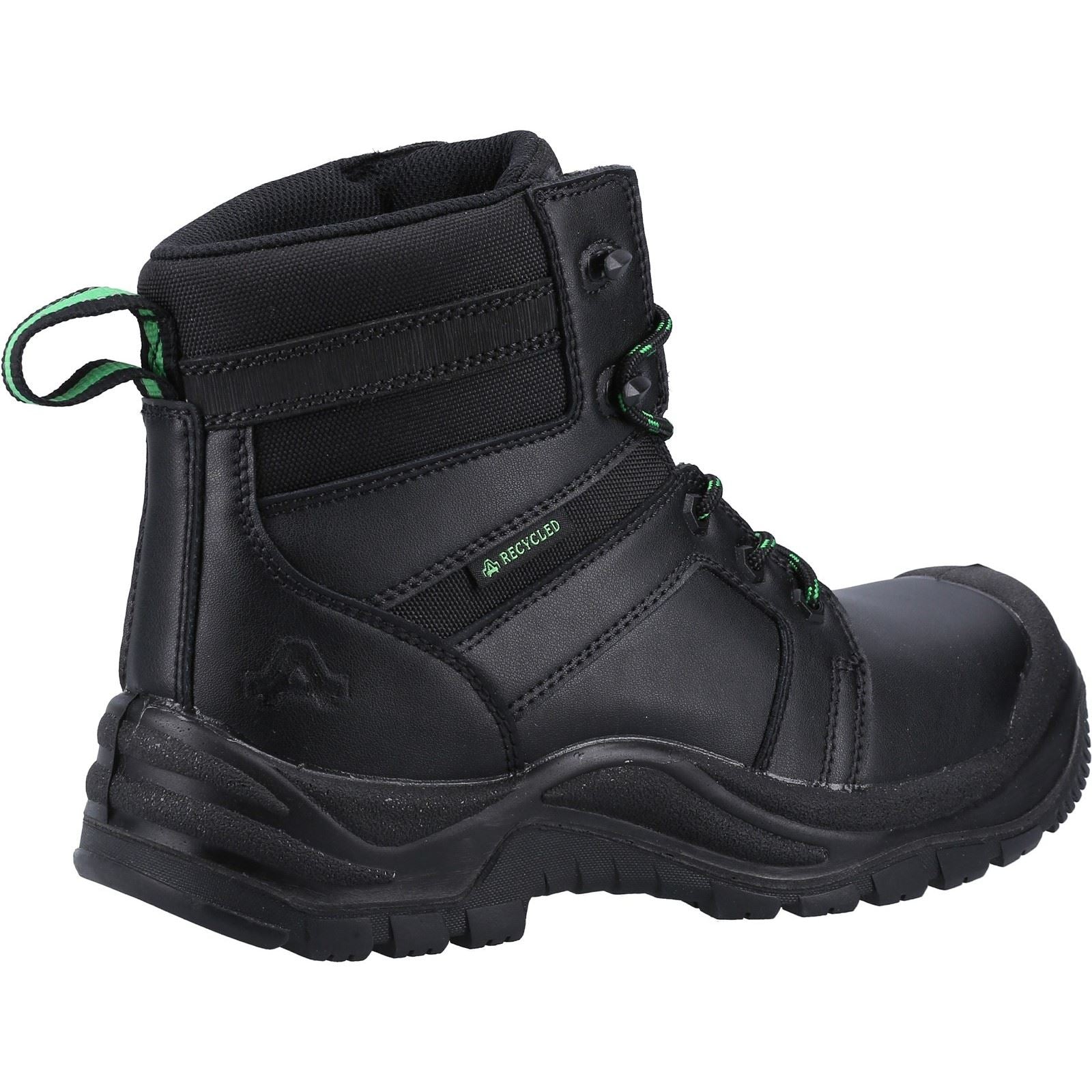 Amblers Safety  Bottes De Sécurité En Cuir Noir 502