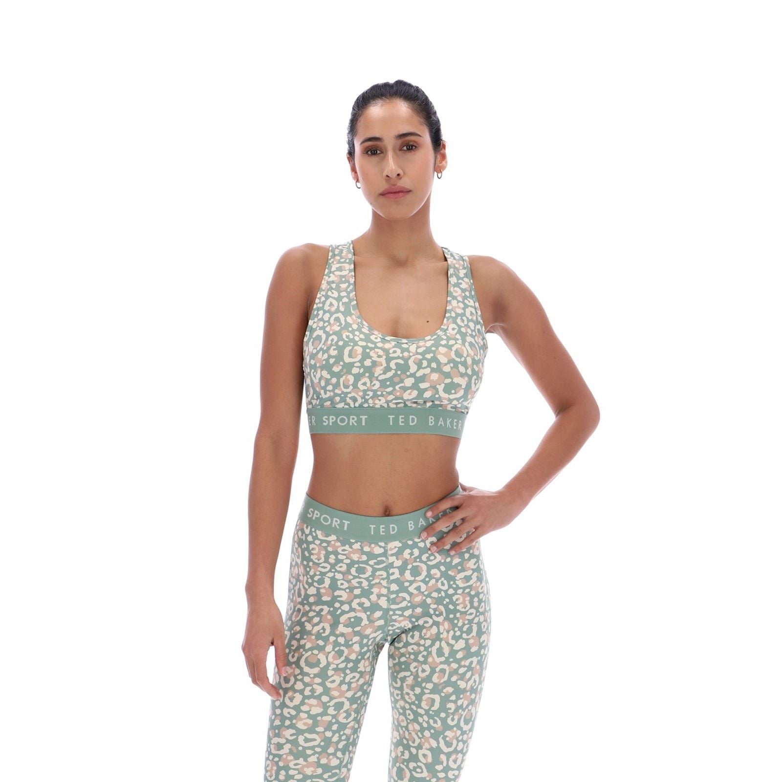 Ted Baker PANSY TBWSB2635 Soutien Gorge De Sport Vert En Polyester Pour Femmes