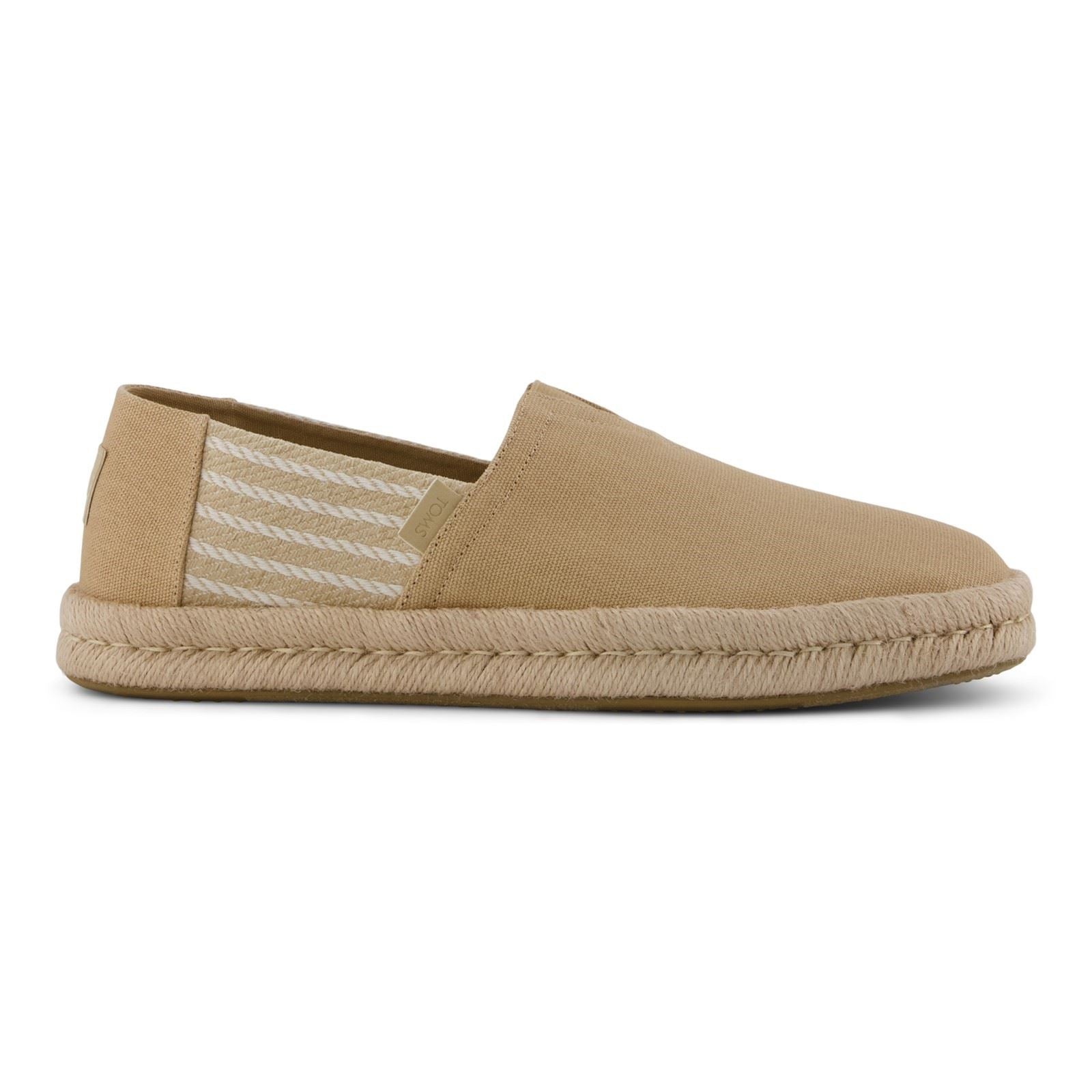TOMS Alpargata Rope 2.0 Shoe Espadrilles En Coton Pour Hommes Couleur Avoine