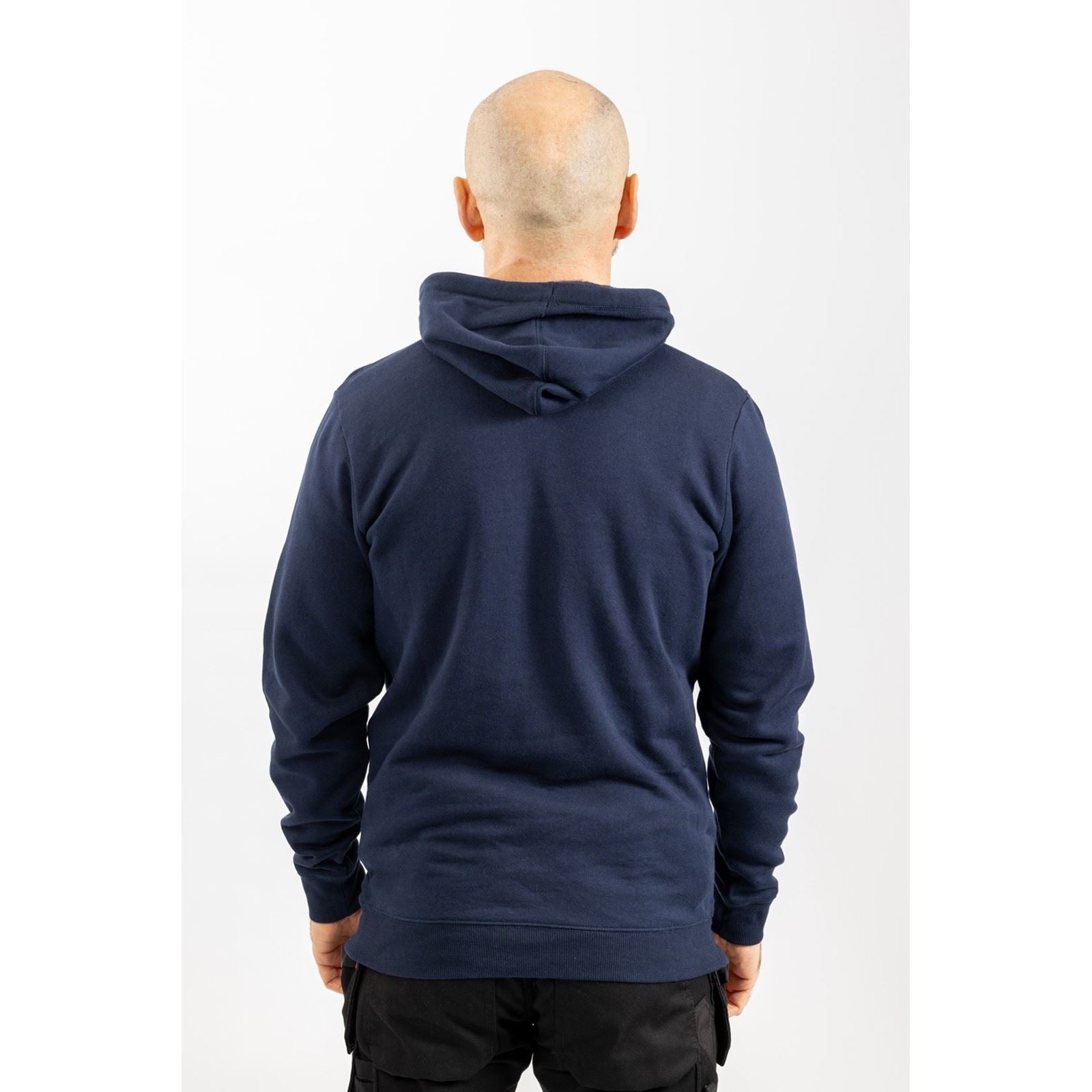 Helly Hansen Workwear Manchester Sweat À Capuche Bleu En Coton Pour Homme
