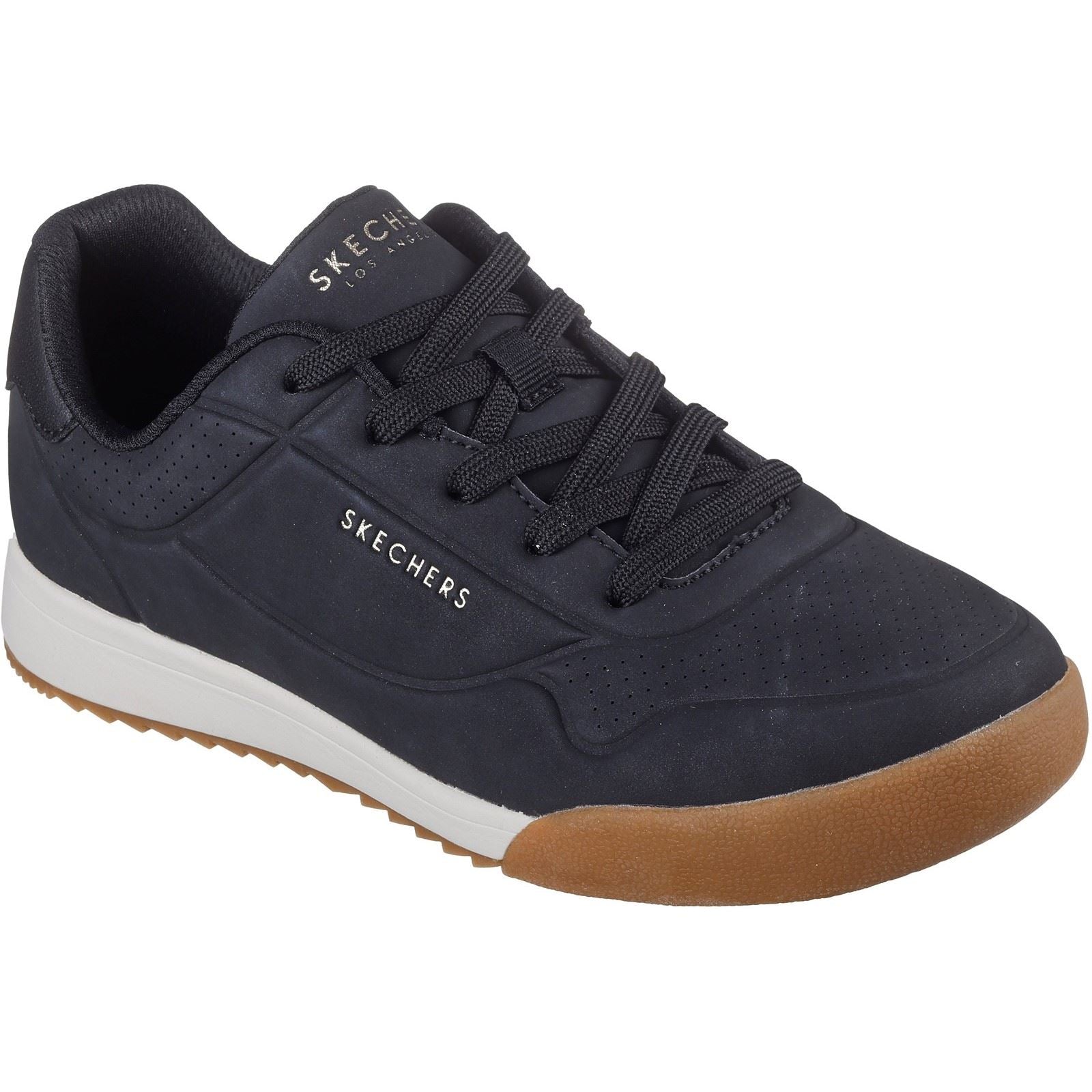 Skechers Zinger 2.0 The Arwen Baskets Noires Pour Femmes En Polyuréthane