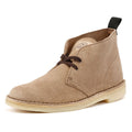 Clarks Originals Desert Bottes En Daim Marron Pour Homme