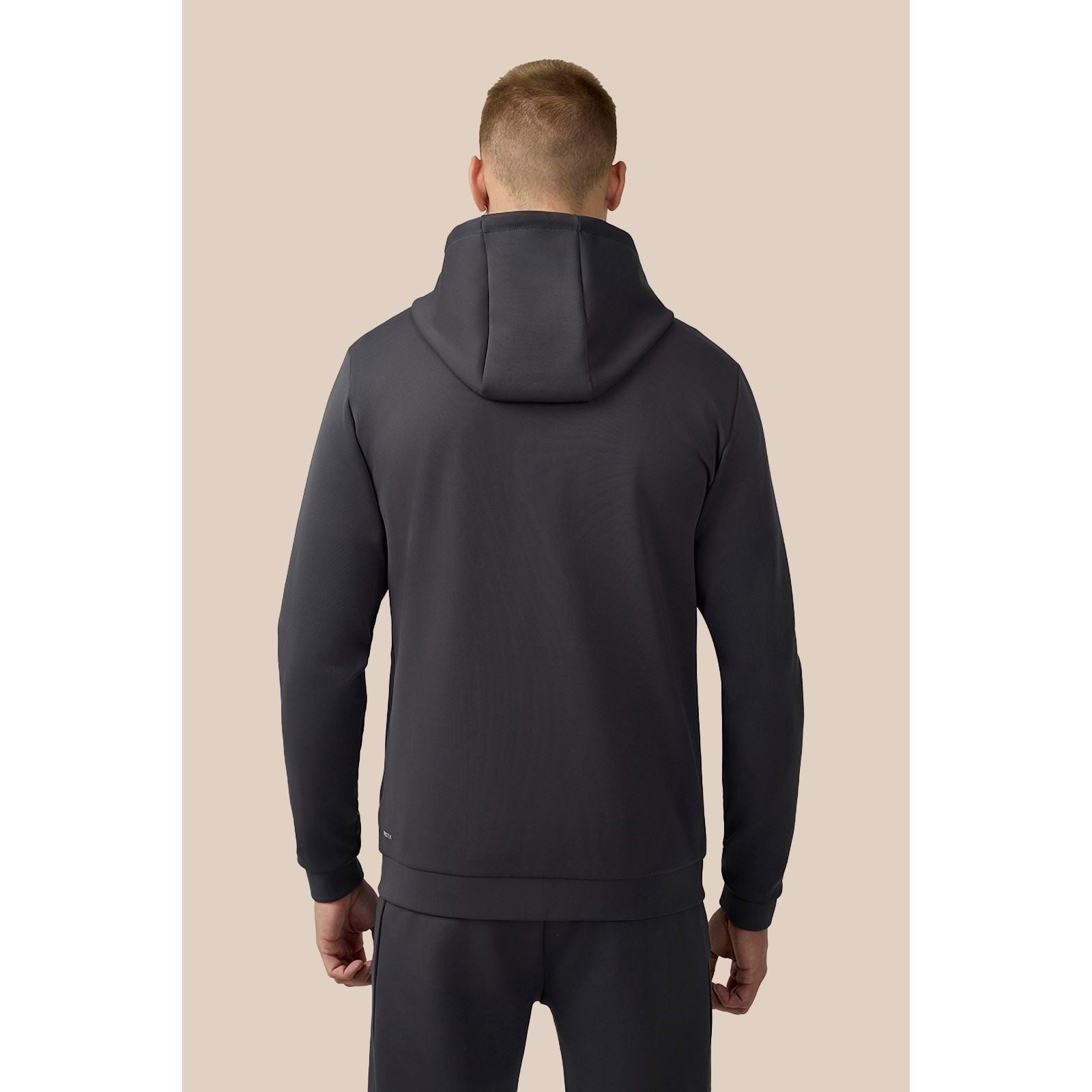 Castore Scuba Full Zip Through Hoody Sweat À Capuche Gris En Polyester Pour Homme