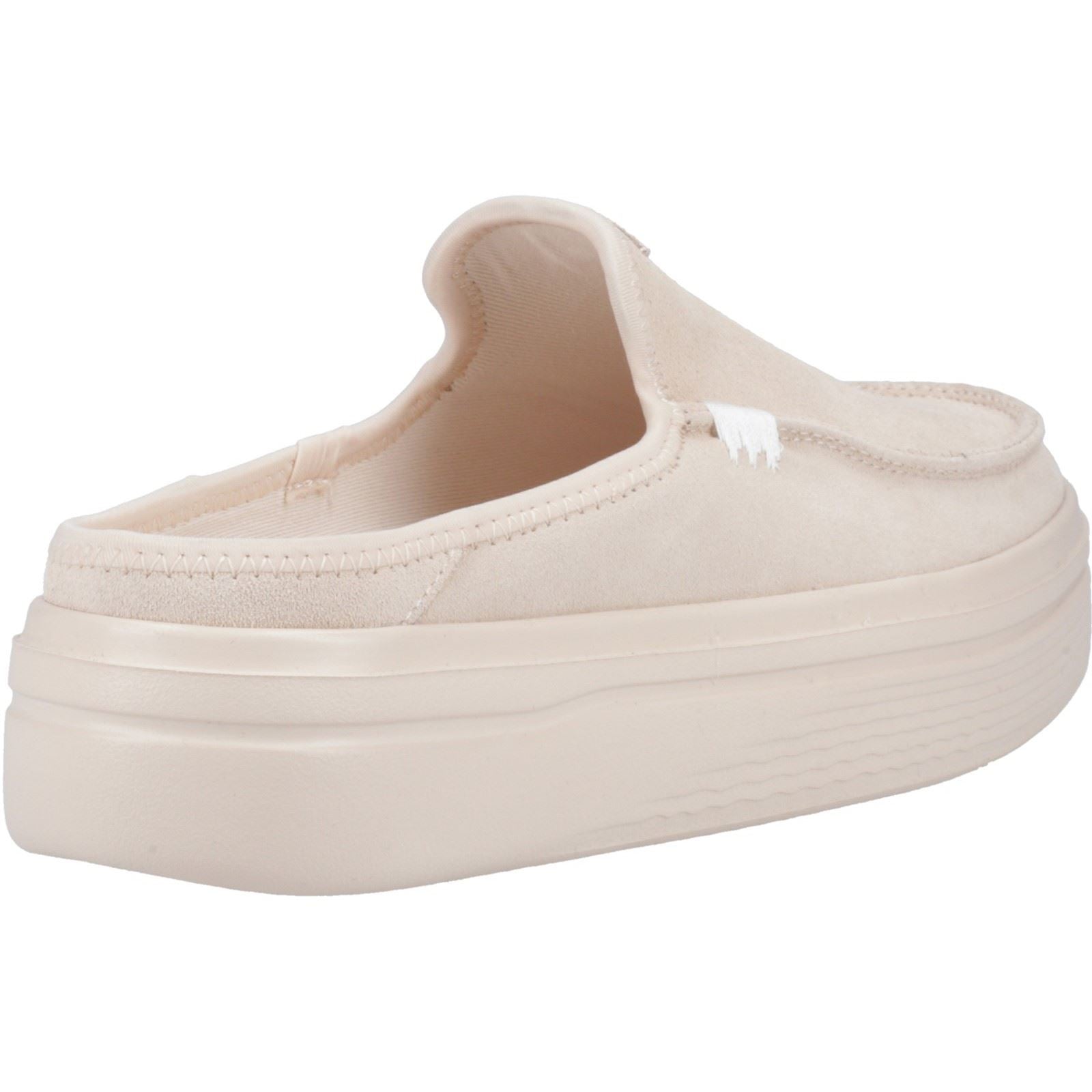 HEYDUDE Austin Lift Classic Mules En Cuir Pour Femmes De Couleur Blush