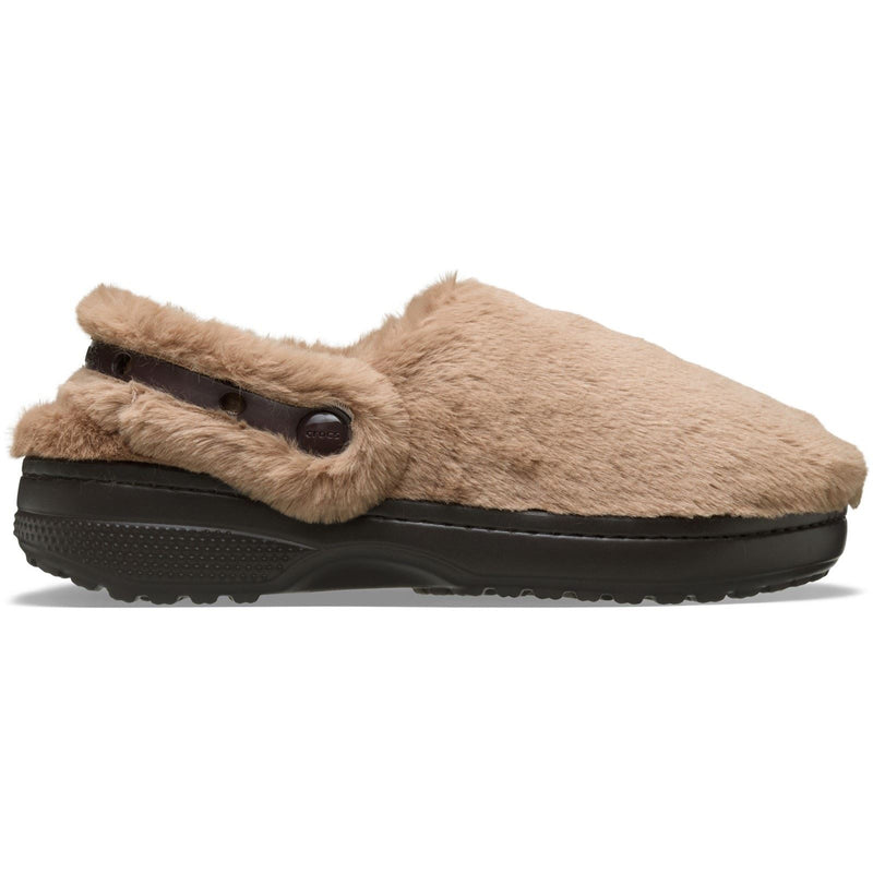 Crocs Classic Unfurgettable Sabots En Chocolat Au Lait Pour Femmes En Polyester