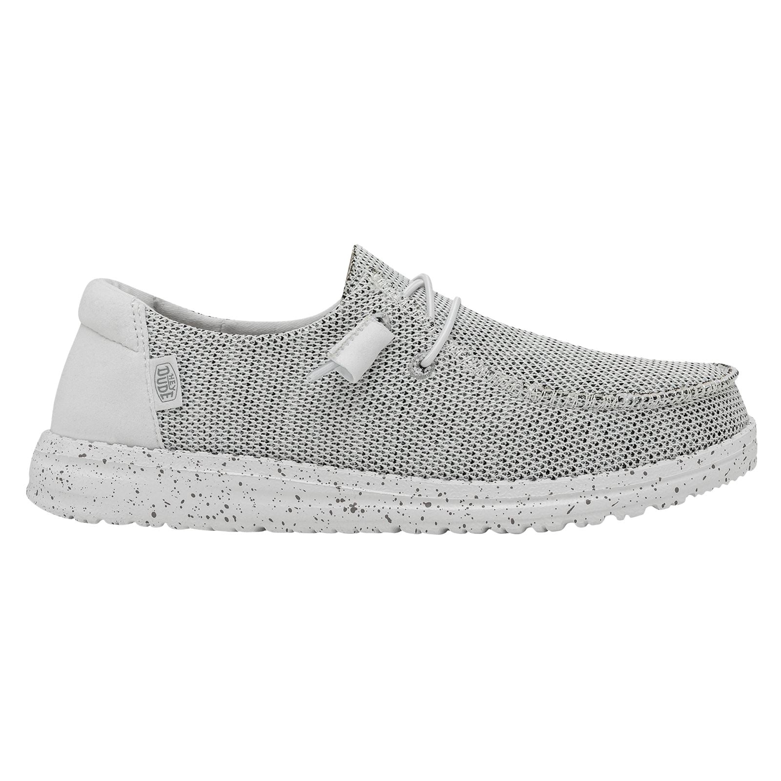 HEYDUDE Wendy Sox Mocassins Blancs En Pierre Pour Femmes