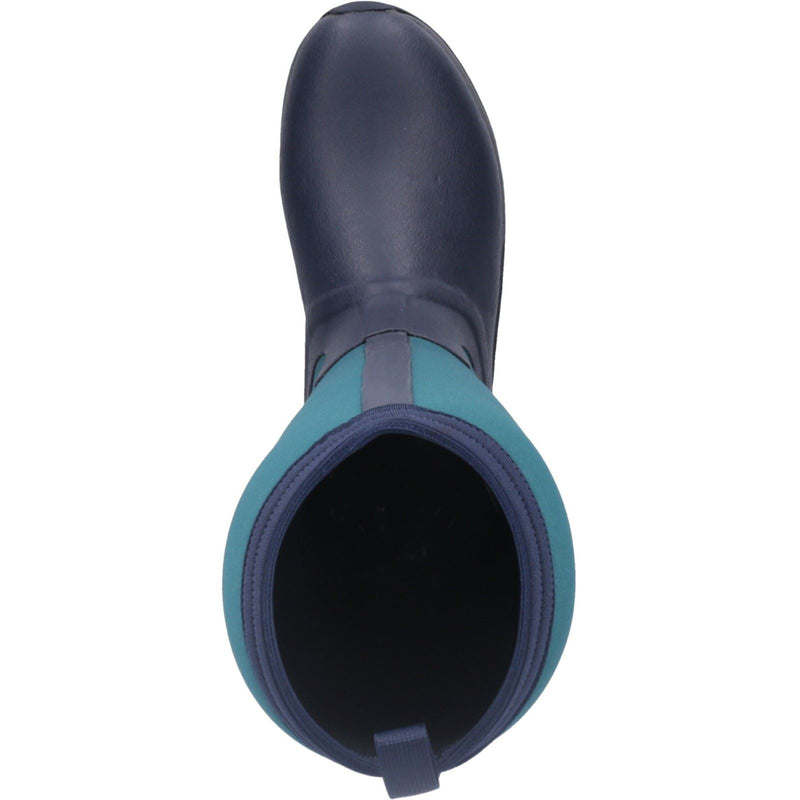 Muck Boots Arctic Adventure Bottes D'hiver Hautes Pour Femmes En Néoprène Bleu Marine/sapin