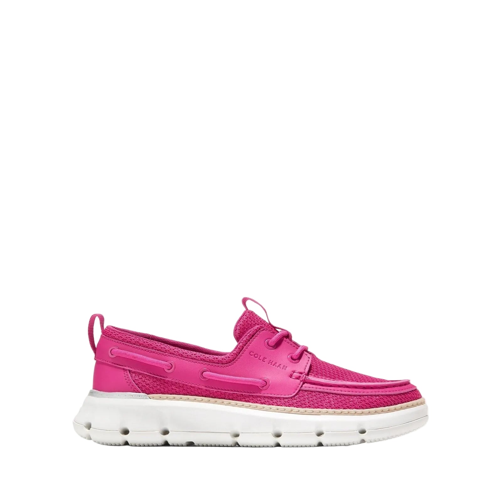 Cole Haan 4.ZeroGrand Regatta Mocassins Pour Femmes En Rose Paon/Gris/Blanc Optique