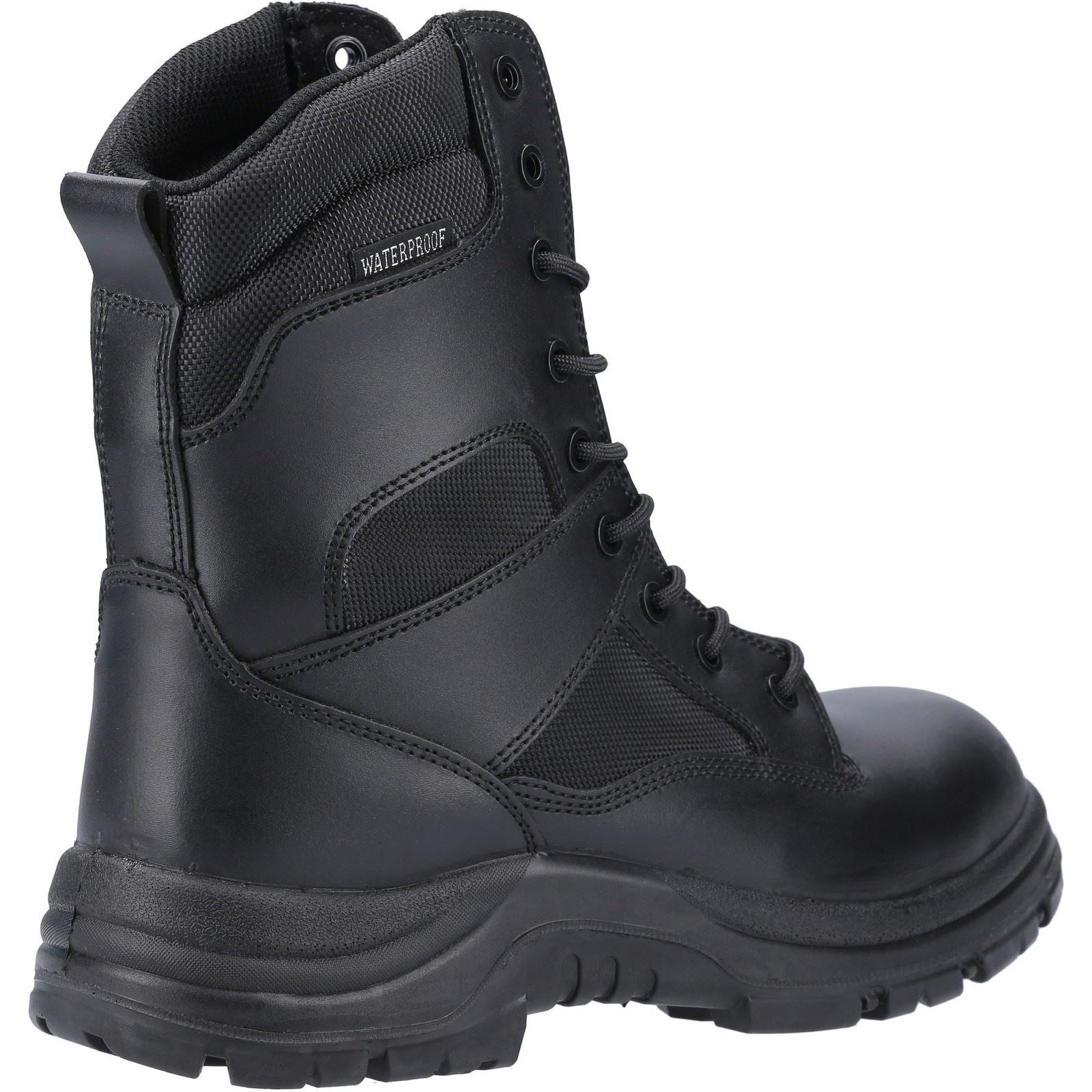 Amblers Safety  Bottes De Sécurité En Cuir Noir De Combat
