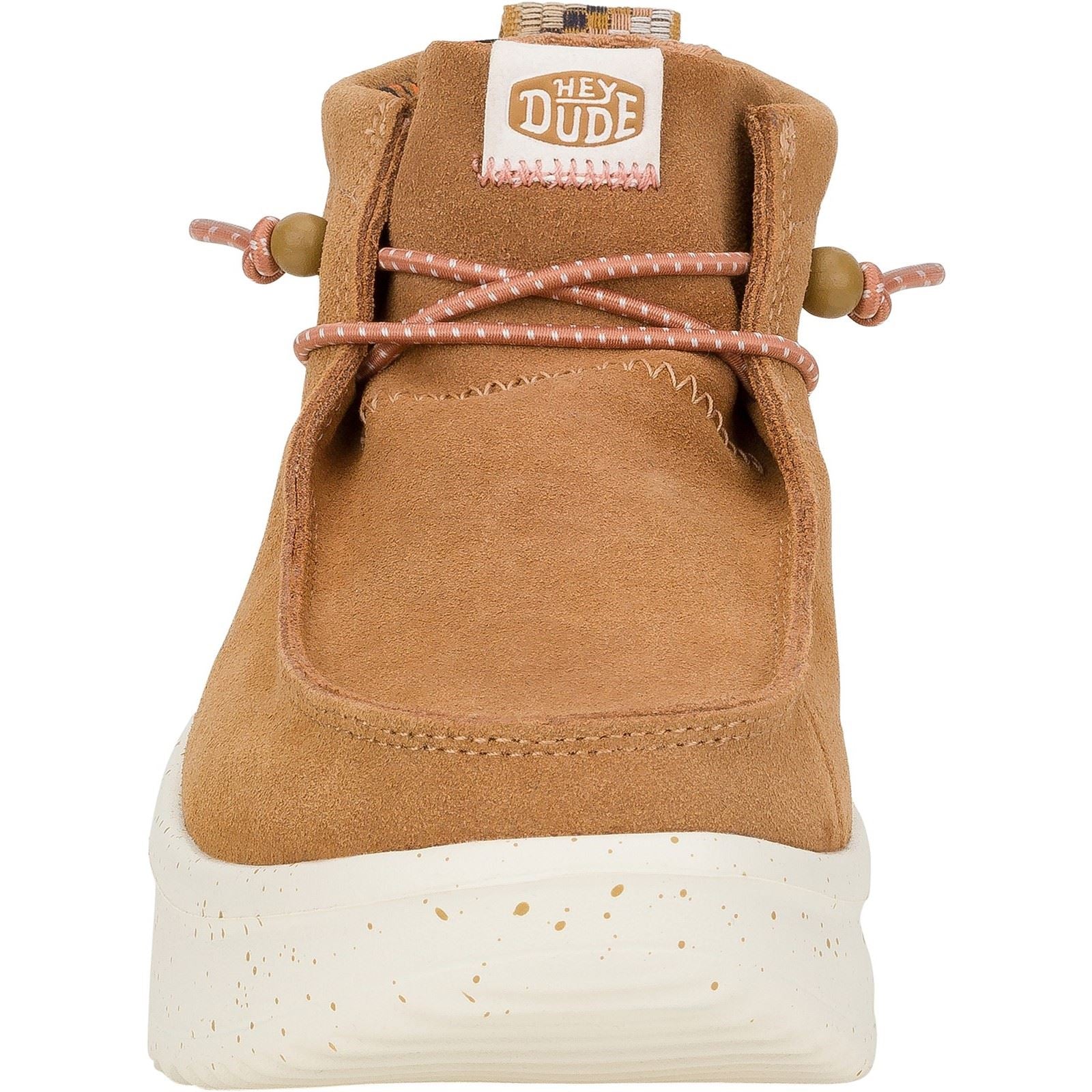 HEYDUDE Wendy Peak Hi Bottes Châtaigne Pour Femmes Suede