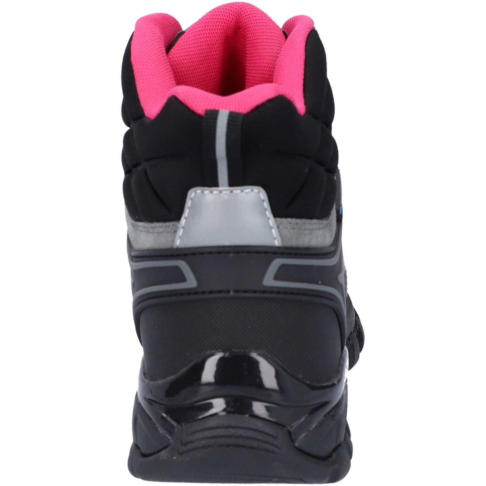 Hi-Tec V-Lite Explorer WP Bottes De Randonnée Pour Femmes En Daim De Vache Gris/fuchsia