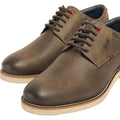 Pod Hampton Chaussures À Lacets Pour Hommes En Cuir Grises