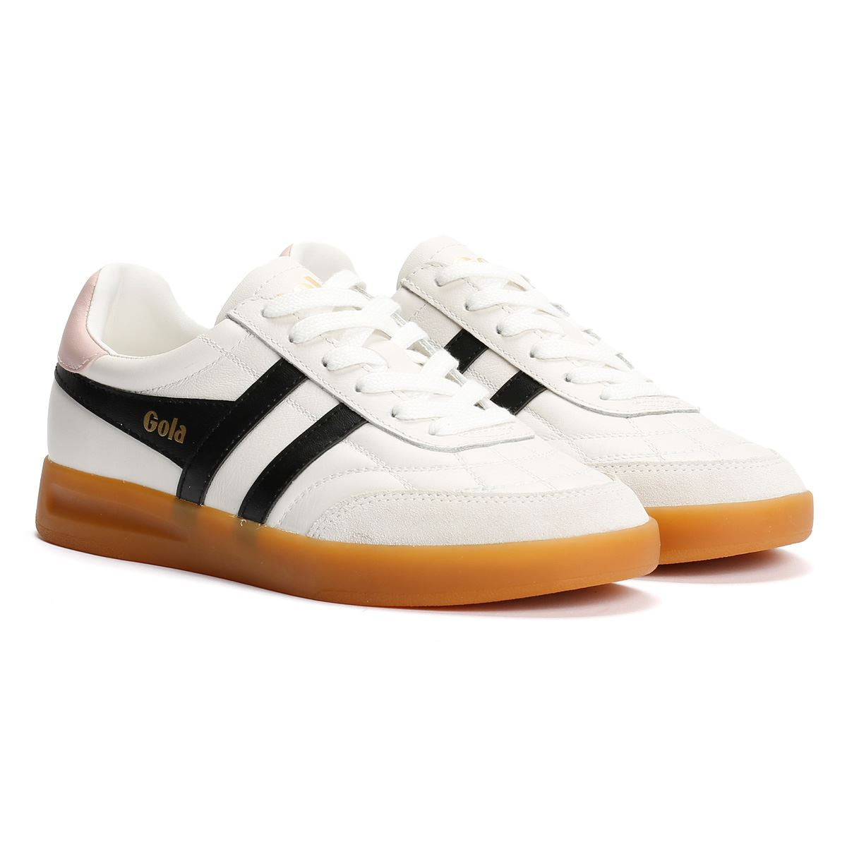 Gola Stadia Baskets Blanches En Cuir Pour Femmes