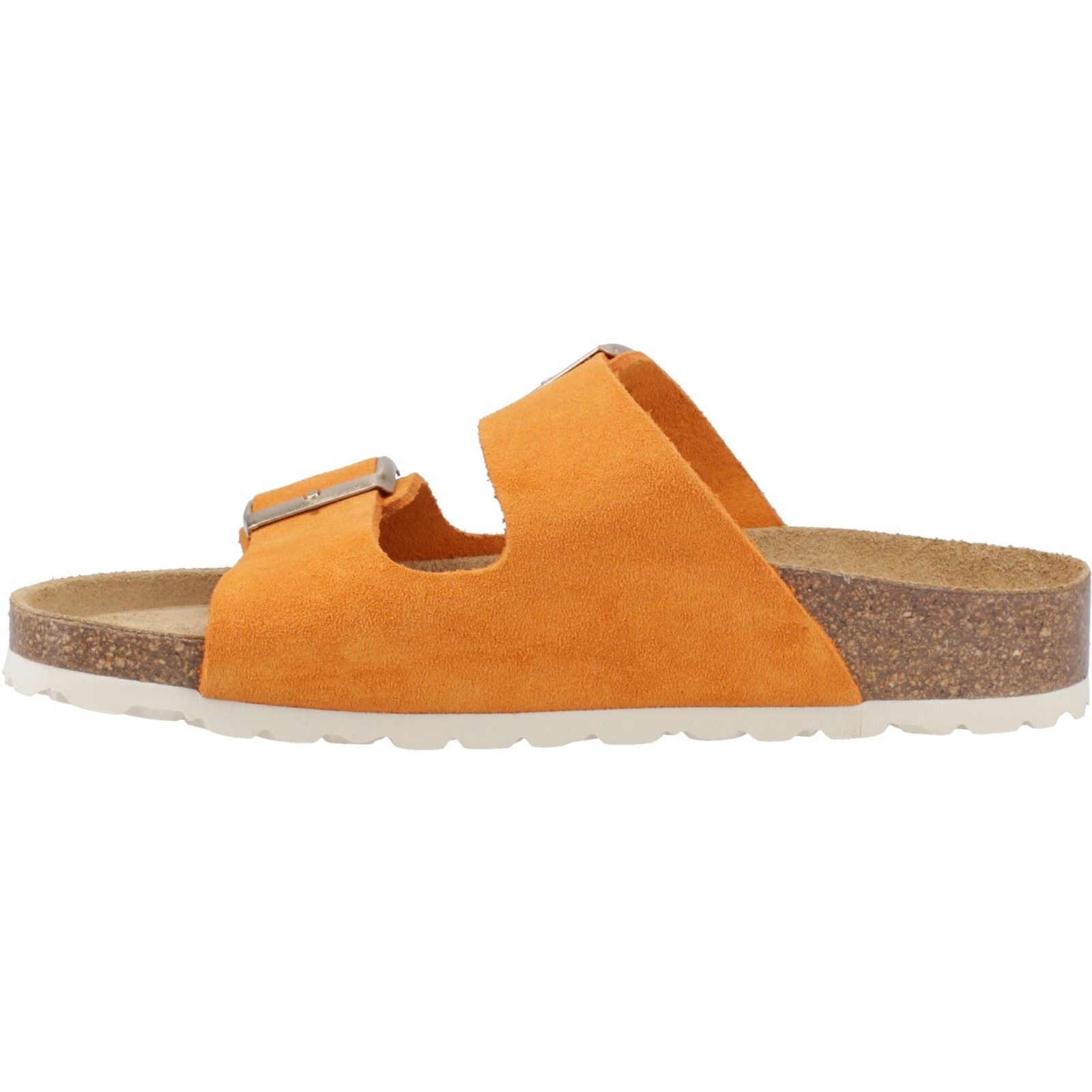 Hush Puppies Blaire Sandales Orange Pour Femmes En Suède