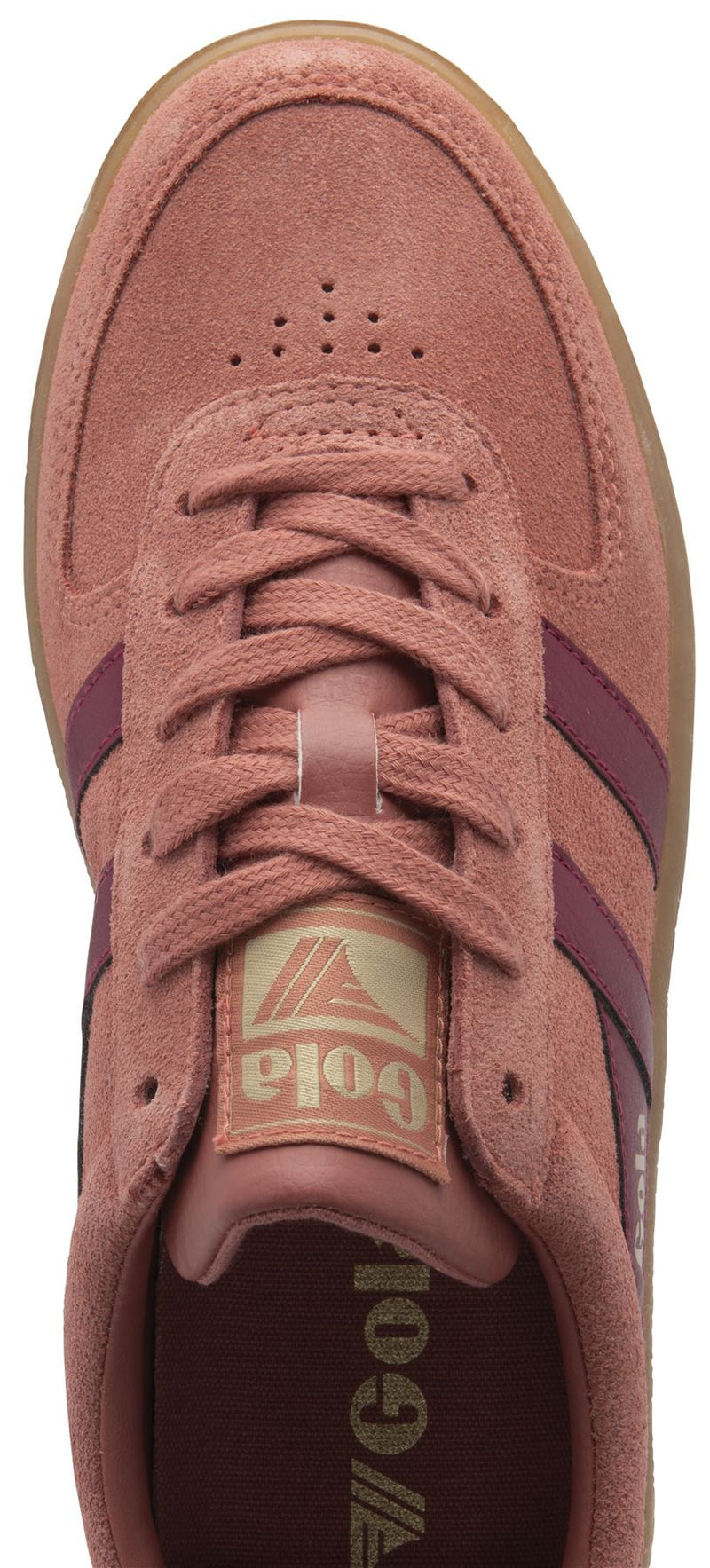 Gola Grandslam Baskets Roses Pour Femmes Suede