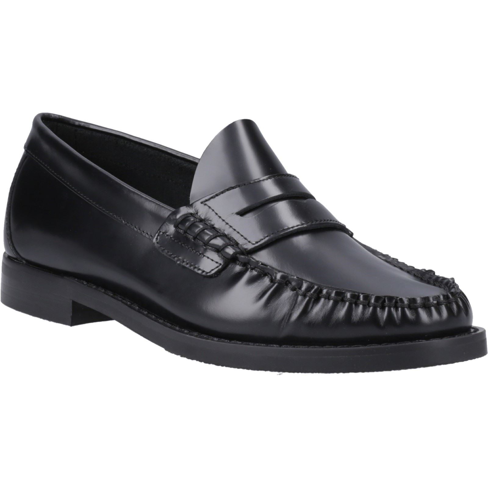 Dune Ginni Chaussures Noires En Cuir Pour Femme