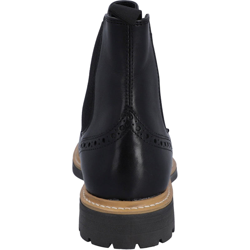 Hunter Cawdor Bottes Noires En Cuir Pour Hommes