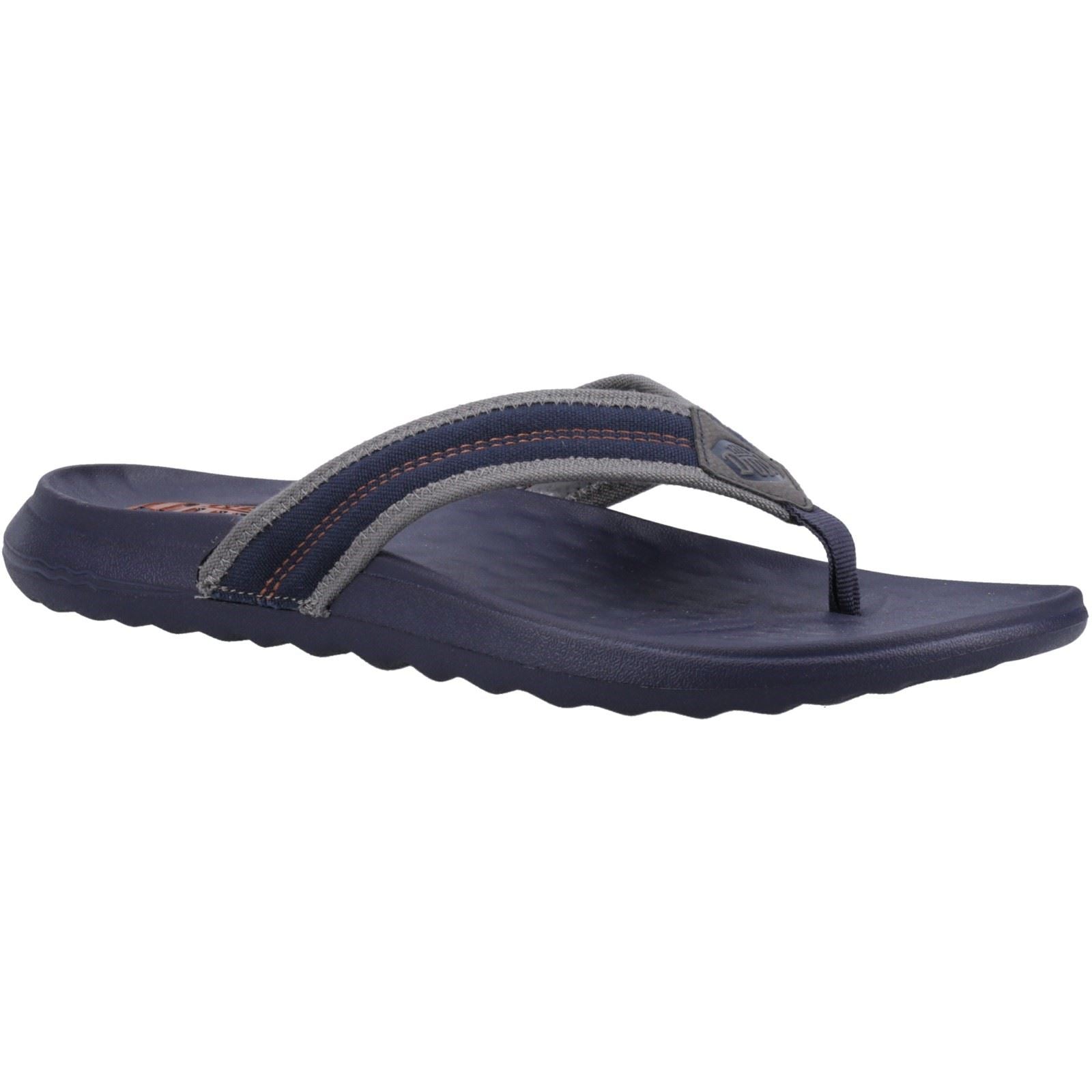 HEYDUDE Myers Flip Sport Mode Sandales Pour Hommes En Bleu Marine/Bleu Marine
