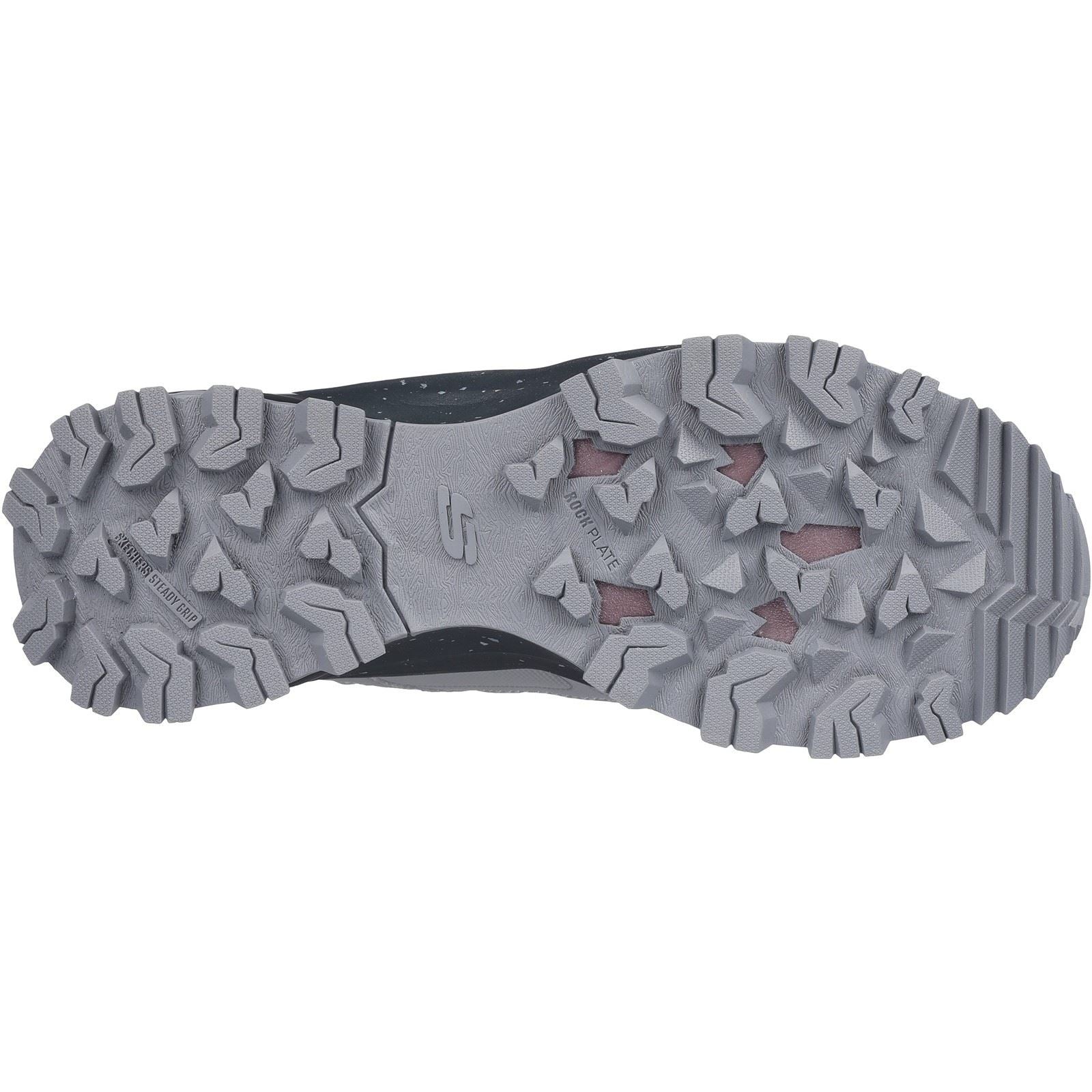 Skechers Max Protect Legacy Bottes De Randonnée Pour Femmes En Cuir Gris/Charbon