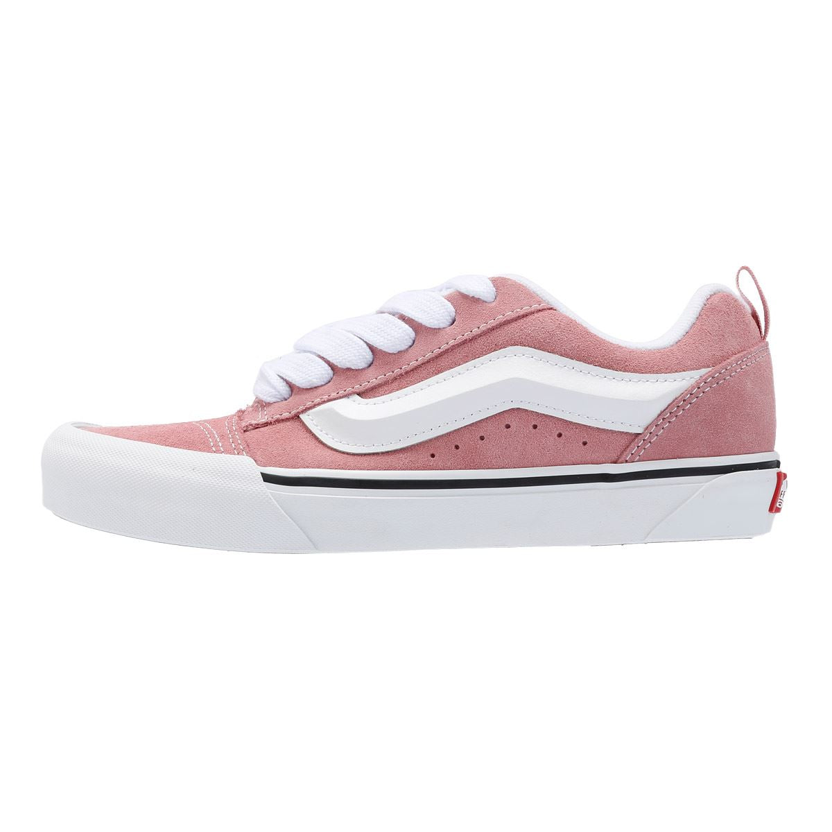 Vans Knu Skool Baskets Roses En Daim Pour Femme