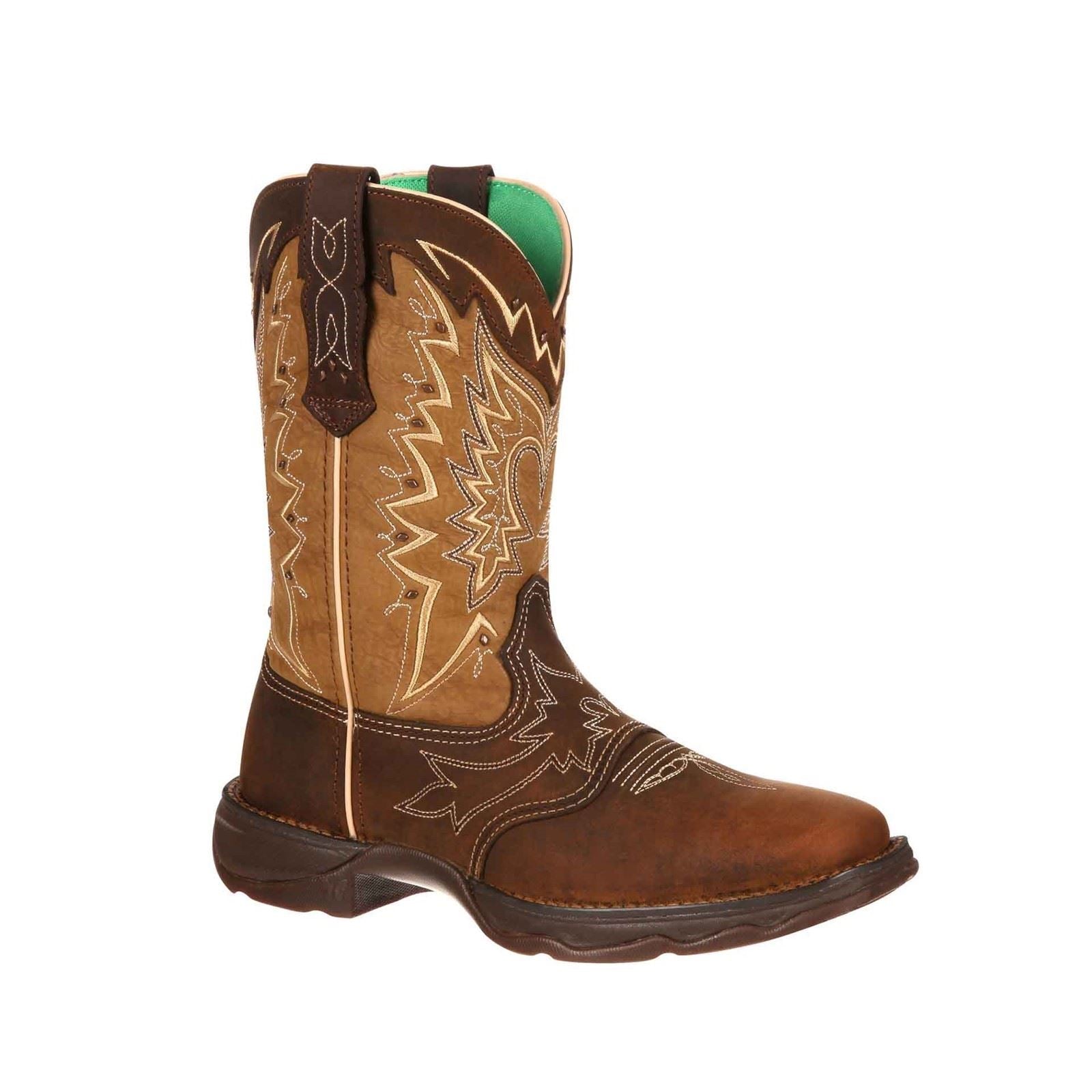 Durango Lady Rebel Bottes Pour Femmes En Cuir Couleur Nicotine/marron