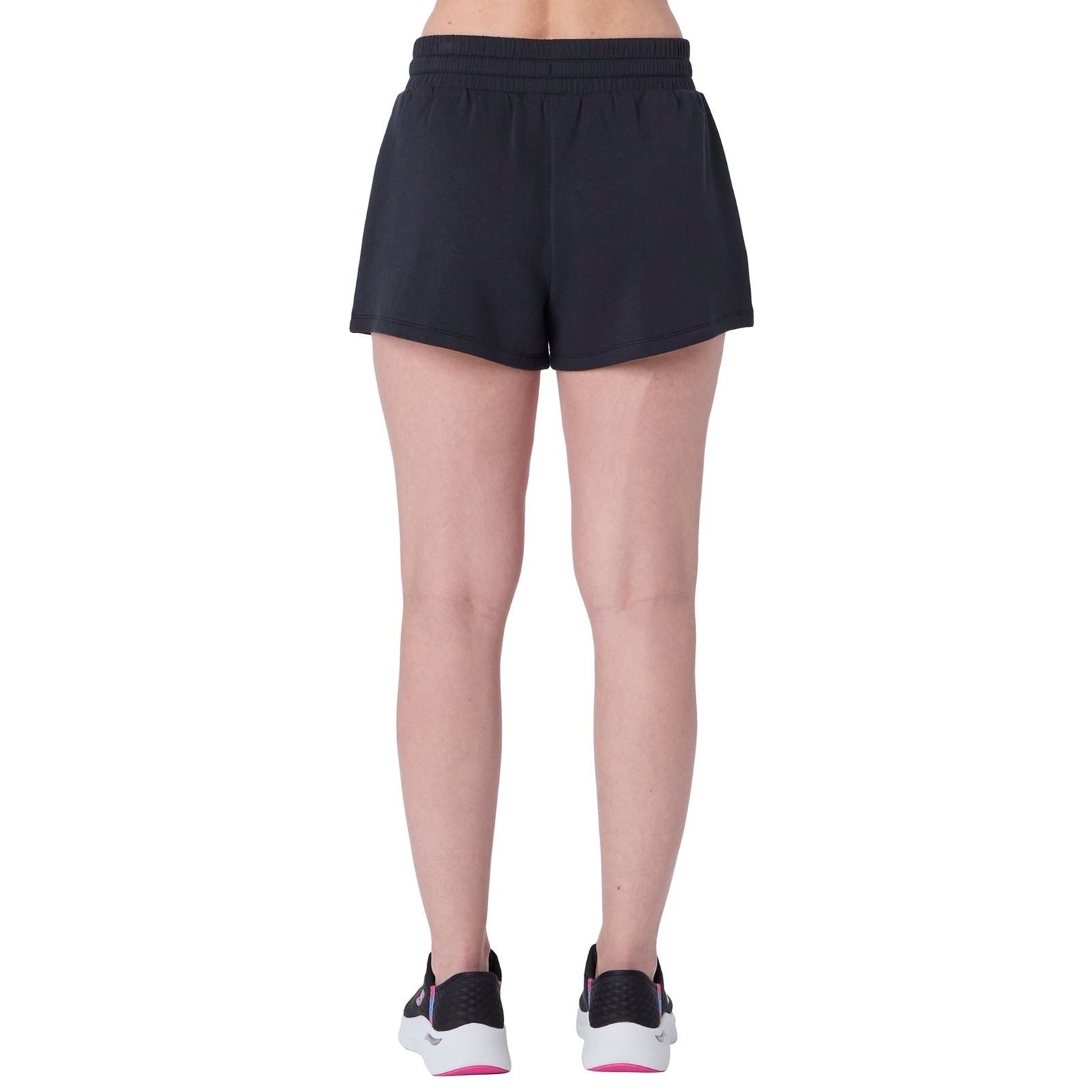 Skechers Skechluxe Elevate 5" Slip-In Shorts De Sport Noirs Pour Femmes