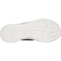 Skechers Relaxed Fit Sport Baskets En Polyester Violet Foncé Pour Femme
