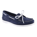 Sperry Authentic 1 Eye Chaussures Bateau En Cuir Pour Femmes En Bleu Marine