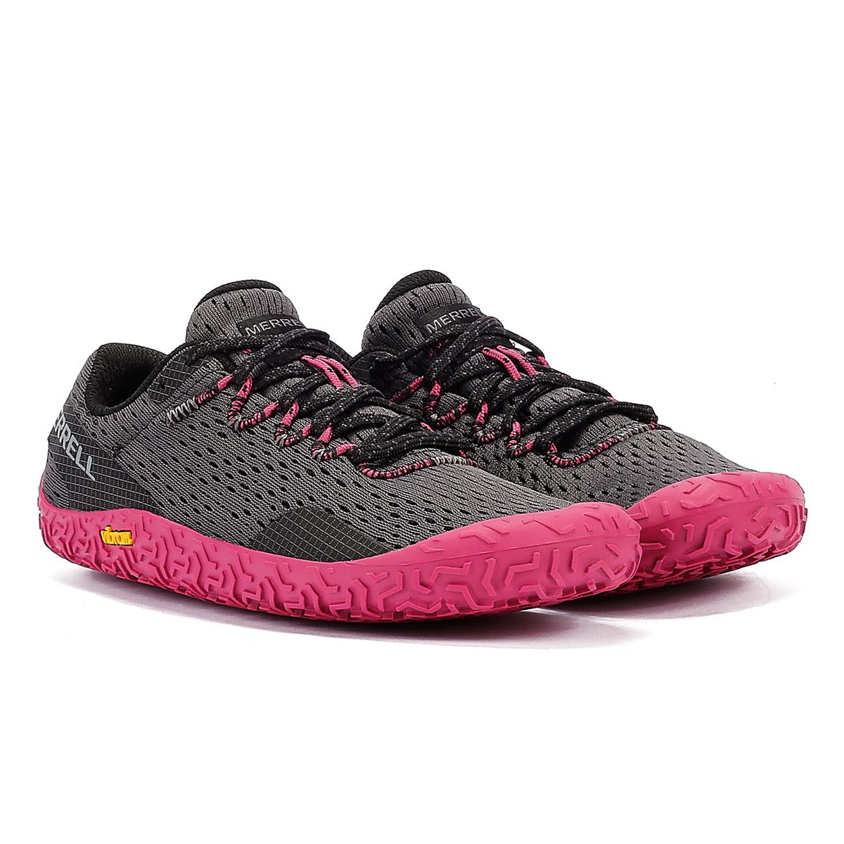 Merrell Vapor Glove 6 Sneakers Femme En Granit/Fuchsia