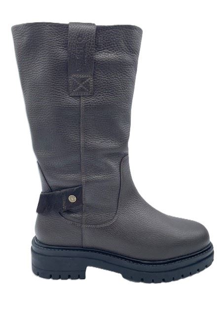 Osprey London The Gabarron Bottes En Cuir Pour Femmes Marron