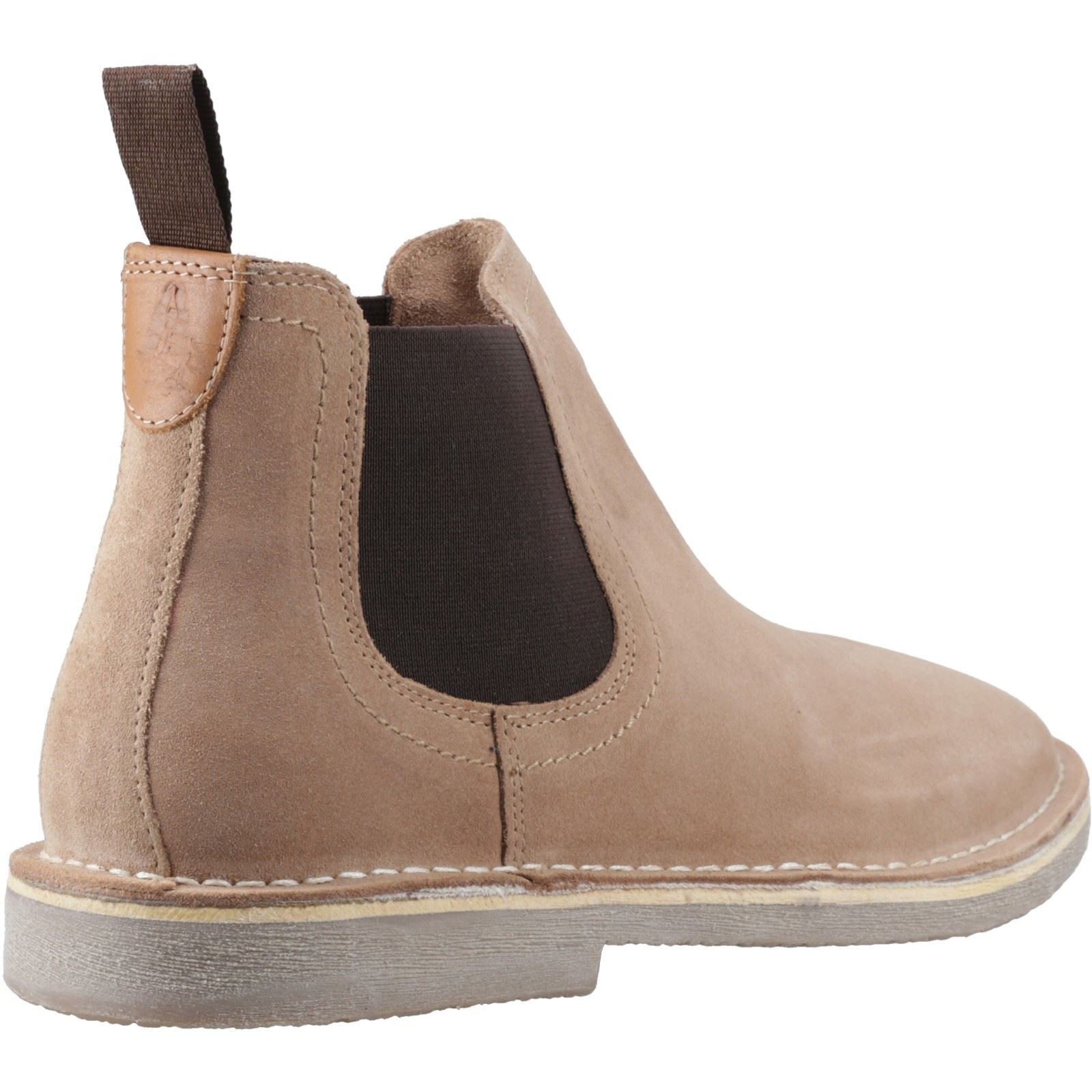 Hush Puppies Shaun Bottes En Daim Pour Homme, Couleur Sable